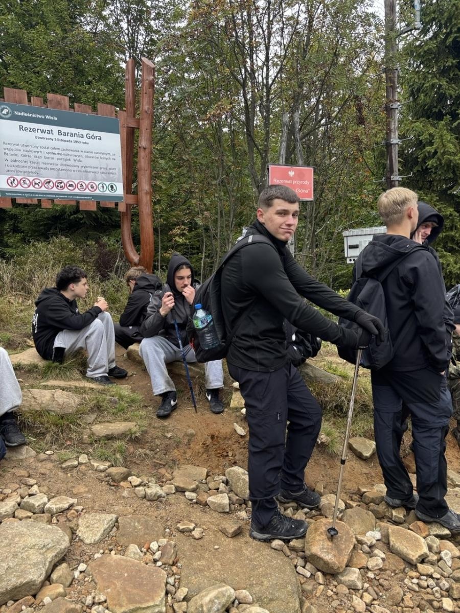 Zdjęcie w galerii na portalu naszraciborz.pl: Ekonomik na szlaku. Przygoda w Beskidzie Śląskim wiadomości z regionu