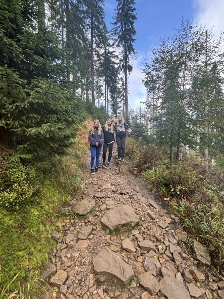 Zdjęcie w galerii na portalu naszraciborz.pl: Ekonomik na szlaku. Przygoda w Beskidzie Śląskim wiadomości z regionu