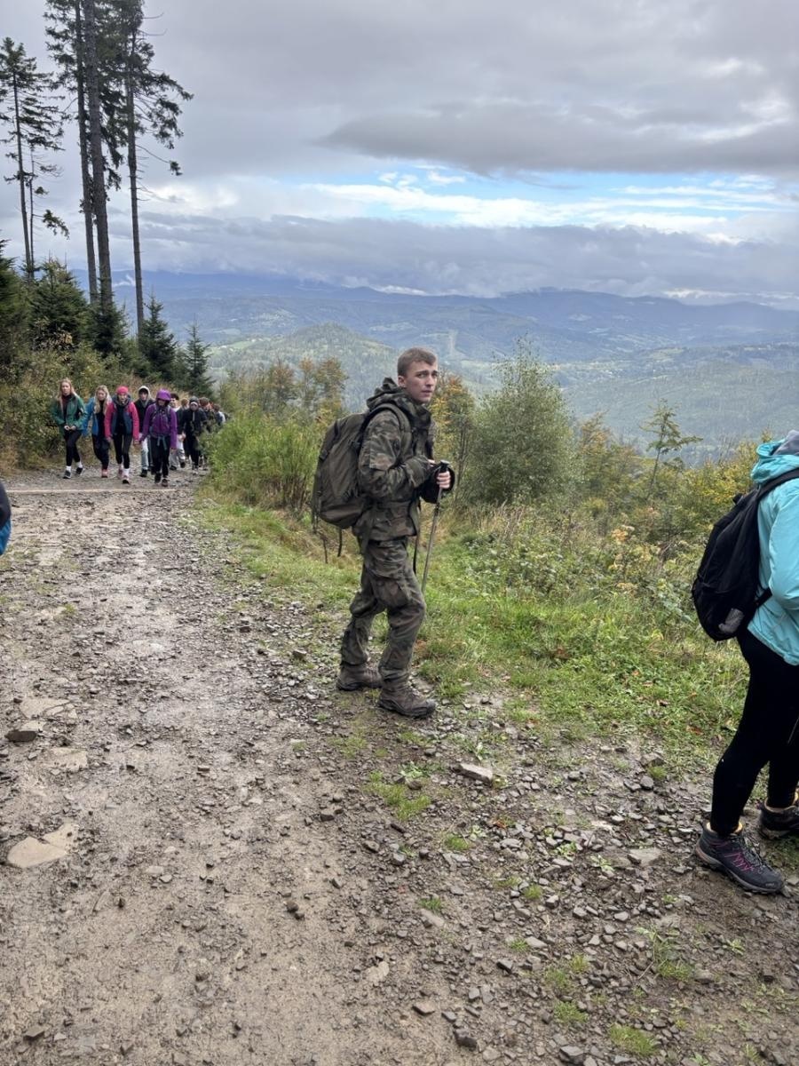 Zdjęcie w galerii na portalu naszraciborz.pl: Ekonomik na szlaku. Przygoda w Beskidzie Śląskim wiadomości z regionu