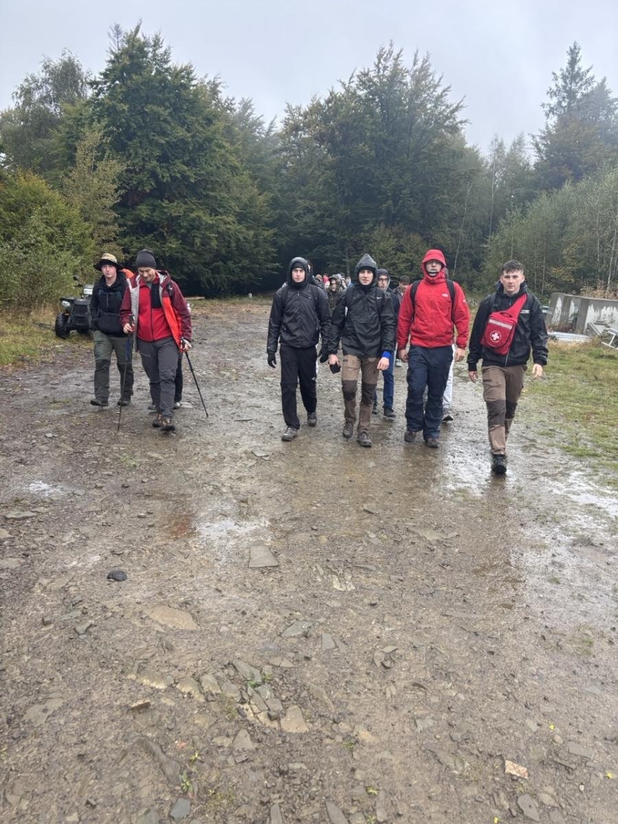 Zdjęcie w galerii na portalu naszraciborz.pl: Ekonomik na szlaku. Przygoda w Beskidzie Śląskim wiadomości z regionu