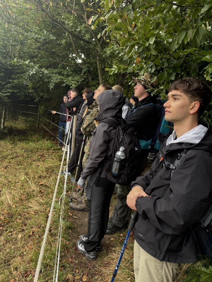 Zdjęcie w galerii na portalu naszraciborz.pl: Ekonomik na szlaku. Przygoda w Beskidzie Śląskim wiadomości z regionu