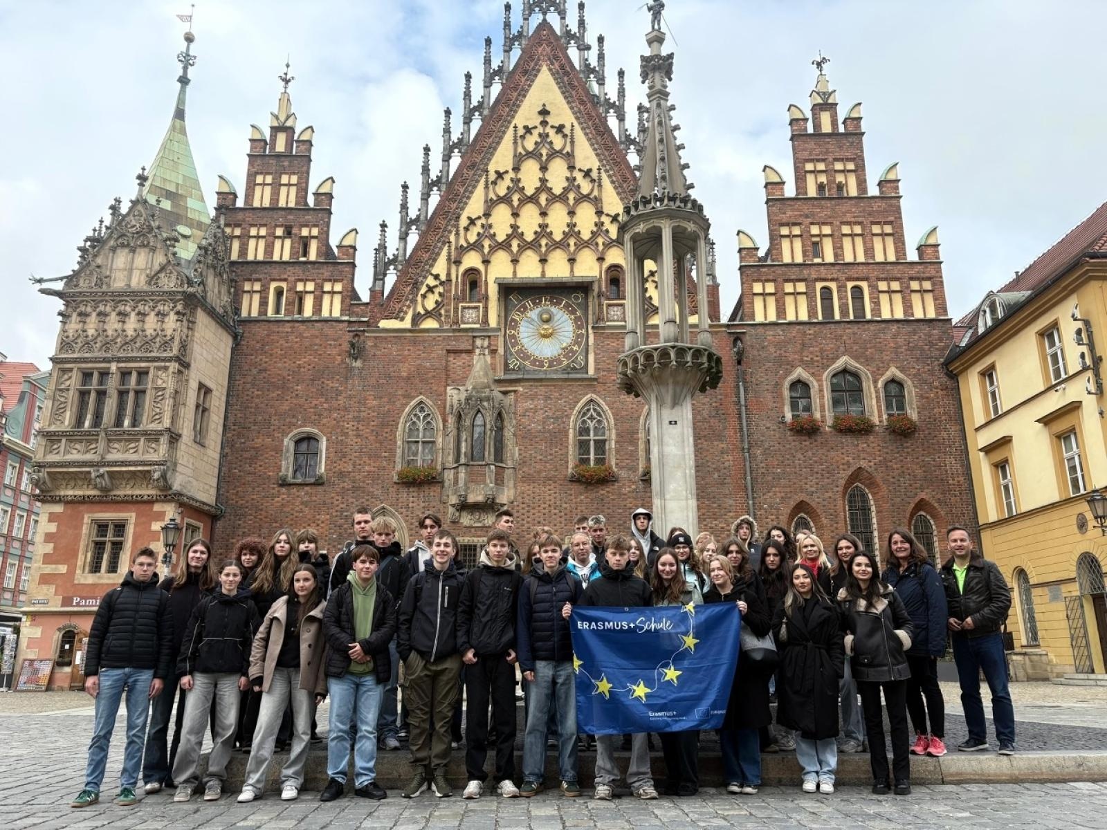 Zdjęcie w galerii na portalu naszraciborz.pl: Polsko-niemiecka przyjaźń w praktyce. Uczniowie z Meinerzhagen odwiedzili Racibórz wiadomości z regionu