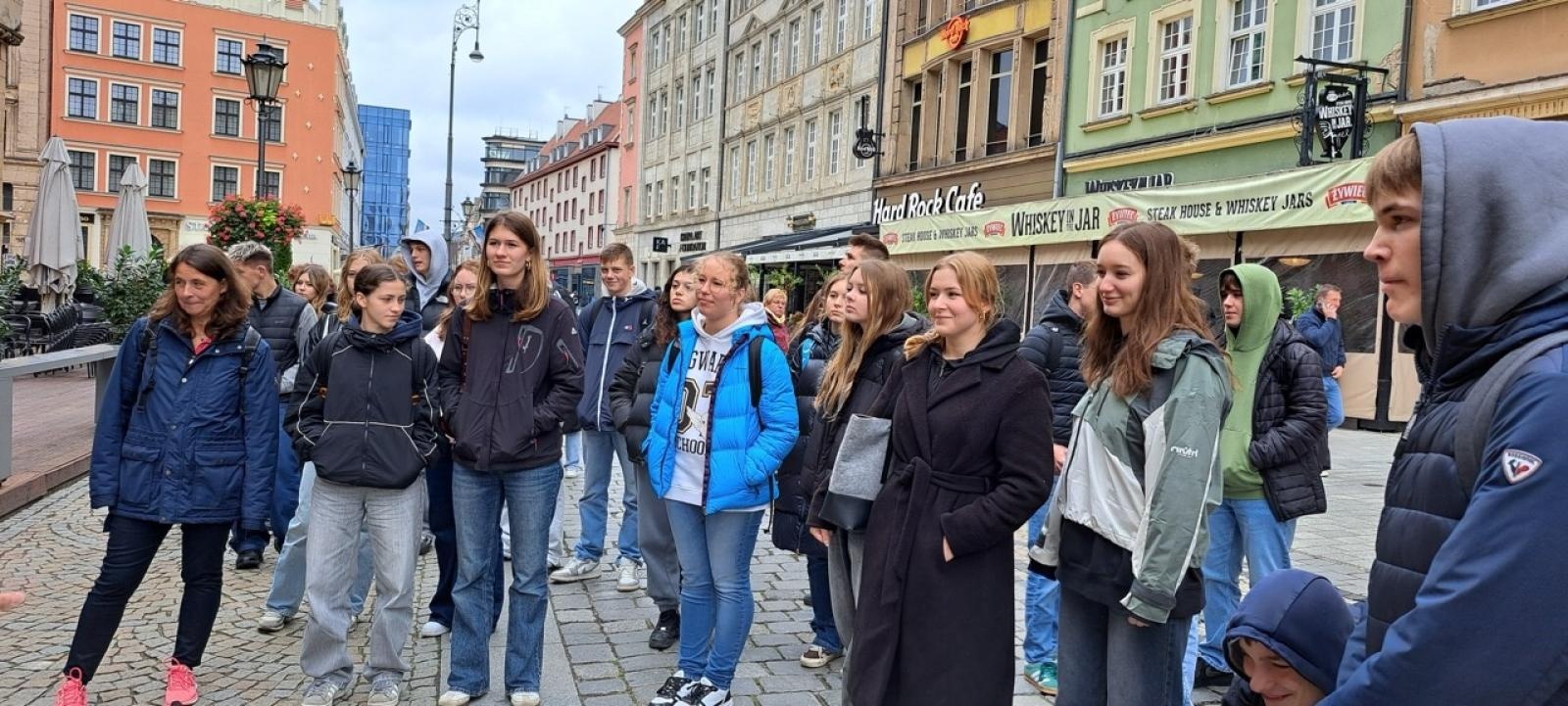 Zdjęcie w galerii na portalu naszraciborz.pl: Polsko-niemiecka przyjaźń w praktyce. Uczniowie z Meinerzhagen odwiedzili Racibórz wiadomości z regionu