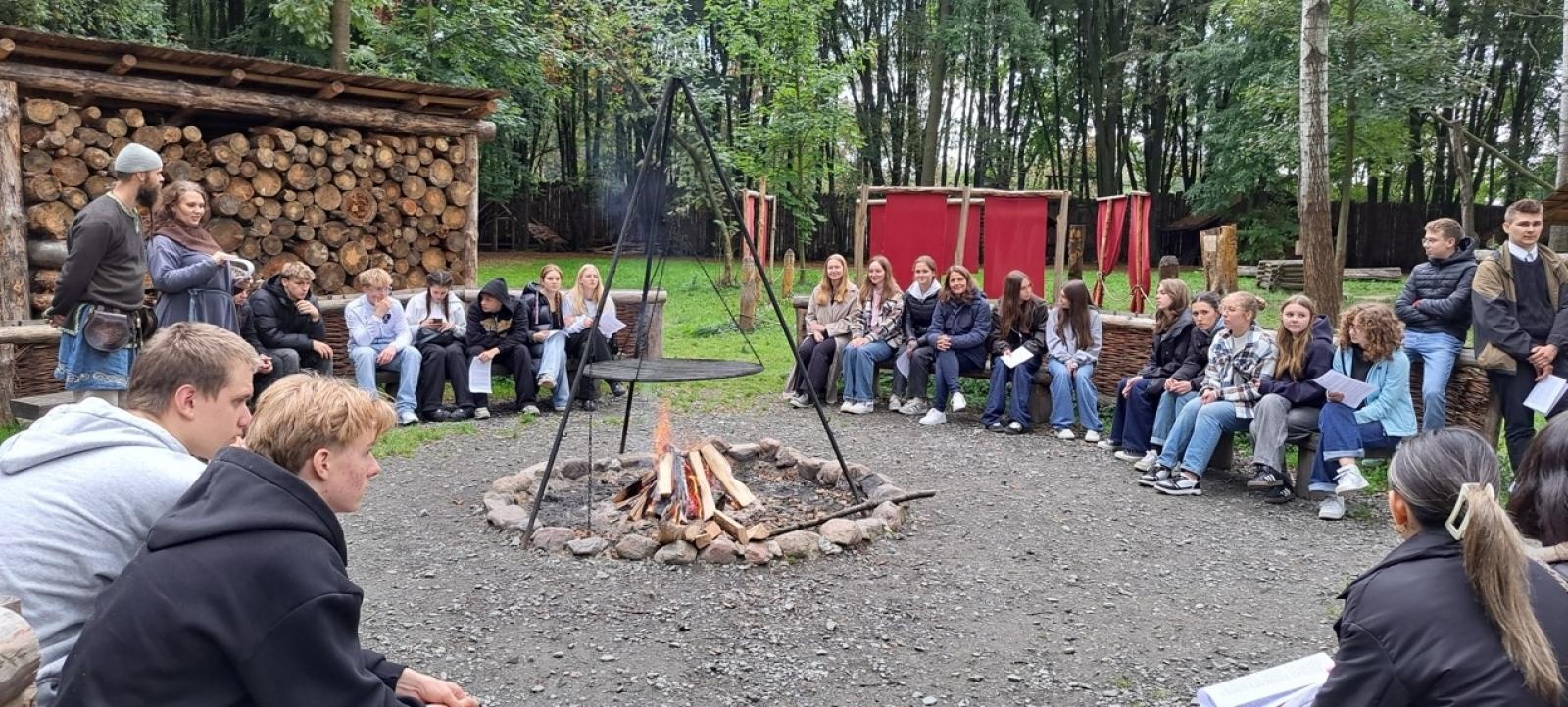 Zdjęcie w galerii na portalu naszraciborz.pl: Polsko-niemiecka przyjaźń w praktyce. Uczniowie z Meinerzhagen odwiedzili Racibórz wiadomości z regionu