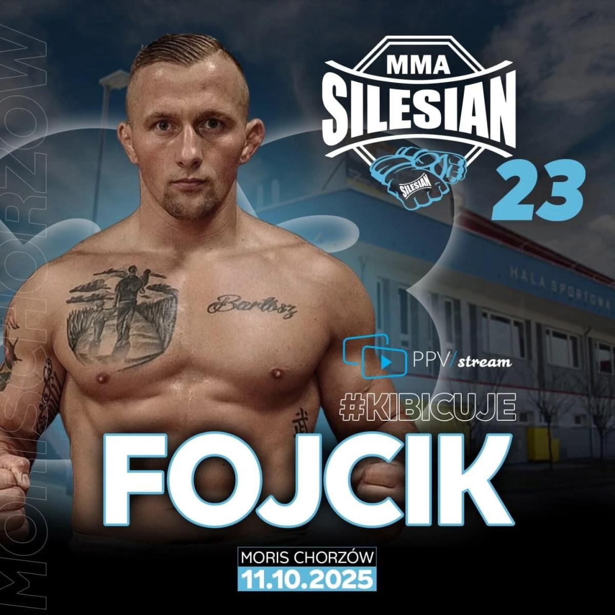 Zdjęcie w galerii na portalu naszraciborz.pl: Patryk Fojcik wraca do klatki Silesian MMA wiadomości z regionu