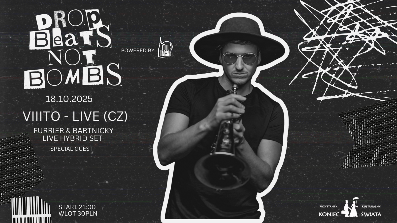 Zdjęcie w galerii na portalu naszraciborz.pl: VIIITO i Drop Beats Not Bombs powracają na Przystanku Kulturalnym wiadomości z regionu