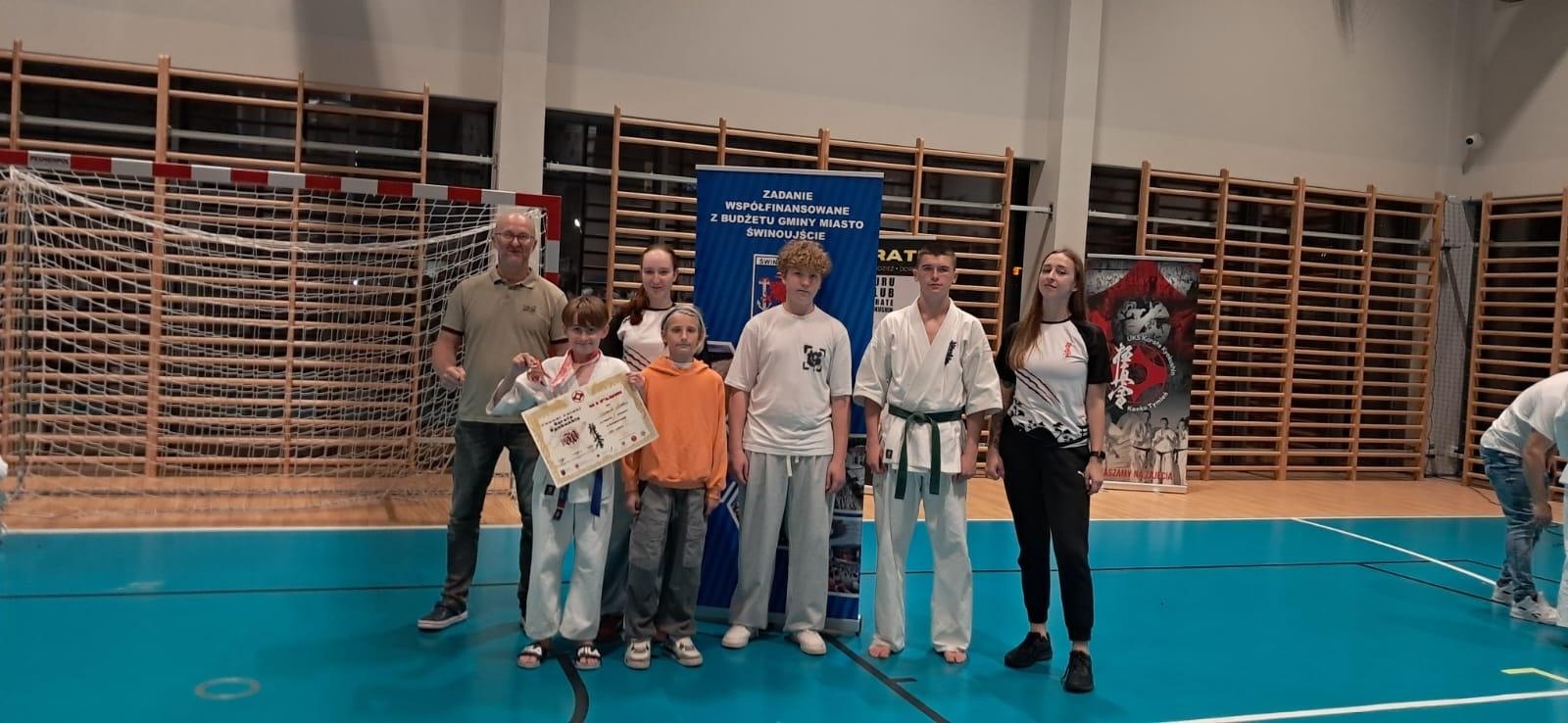 Zdjęcie w galerii na portalu naszraciborz.pl: Dwa brązowe medale raciborskich karateków w Pucharze Polski Kyokushin wiadomości z regionu