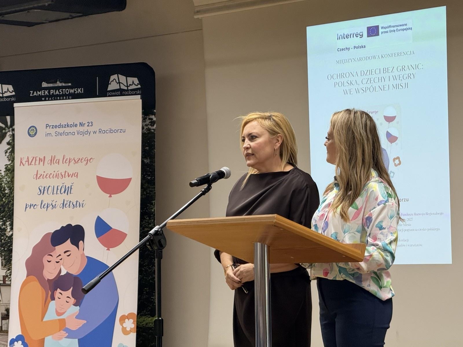 Zdjęcie w galerii na portalu naszraciborz.pl: Międzynarodowa konferencja pt. Ochrona dzieci bez granic – Polska, Czechy i Węgry we wspólnej misji wiadomości z regionu