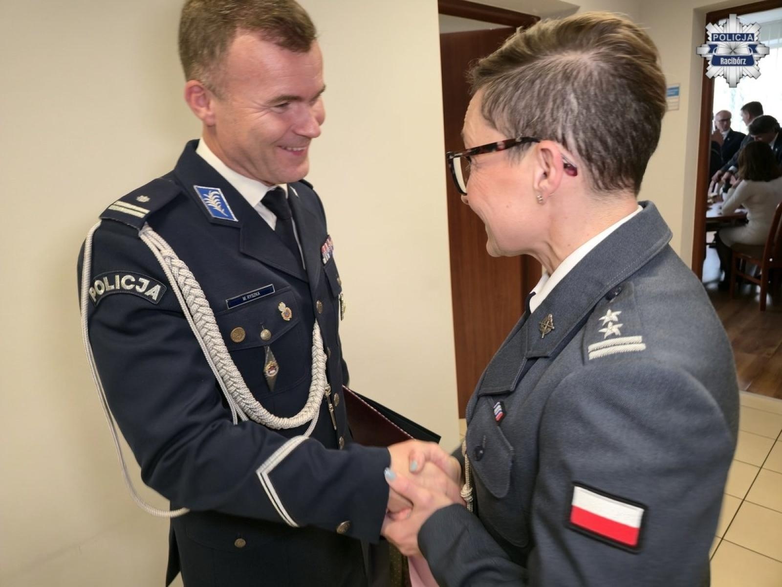 Zdjęcie w galerii na portalu naszraciborz.pl: Raciborska policja ma nowego komendanta wiadomości z regionu