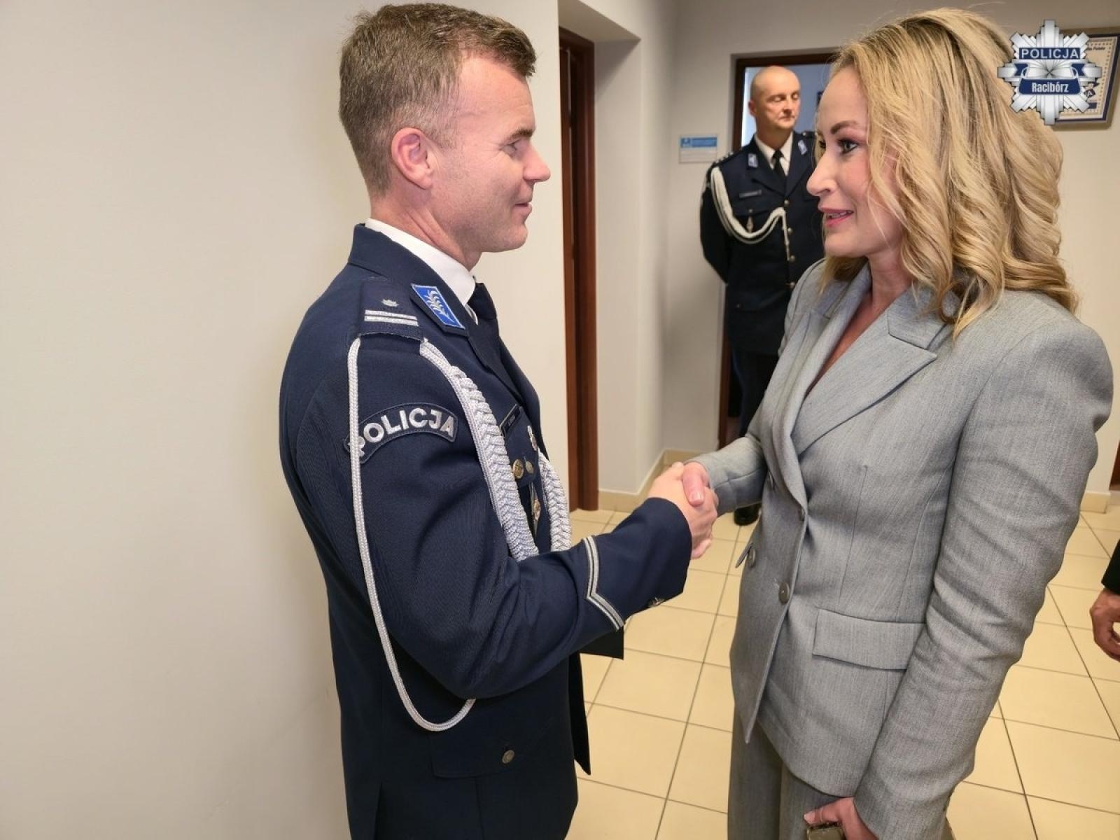 Zdjęcie w galerii na portalu naszraciborz.pl: Raciborska policja ma nowego komendanta wiadomości z regionu