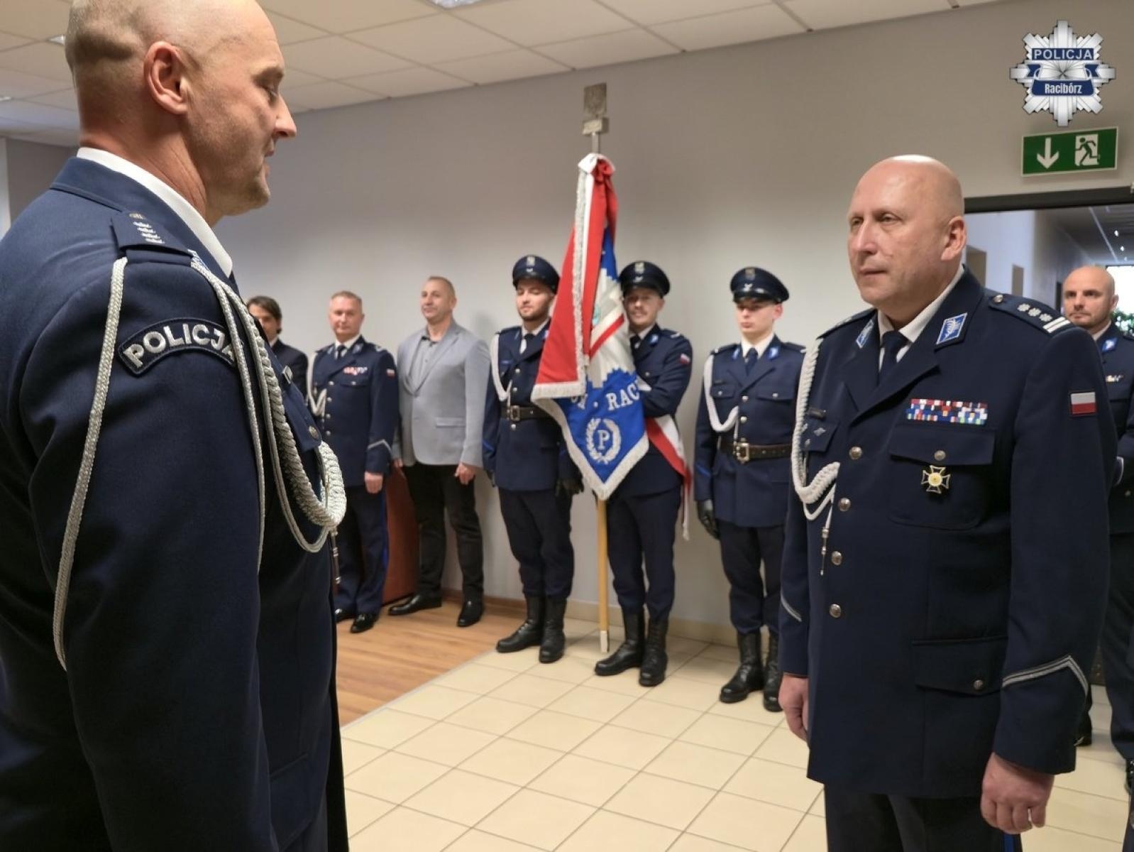 Zdjęcie w galerii na portalu naszraciborz.pl: Raciborska policja ma nowego komendanta wiadomości z regionu