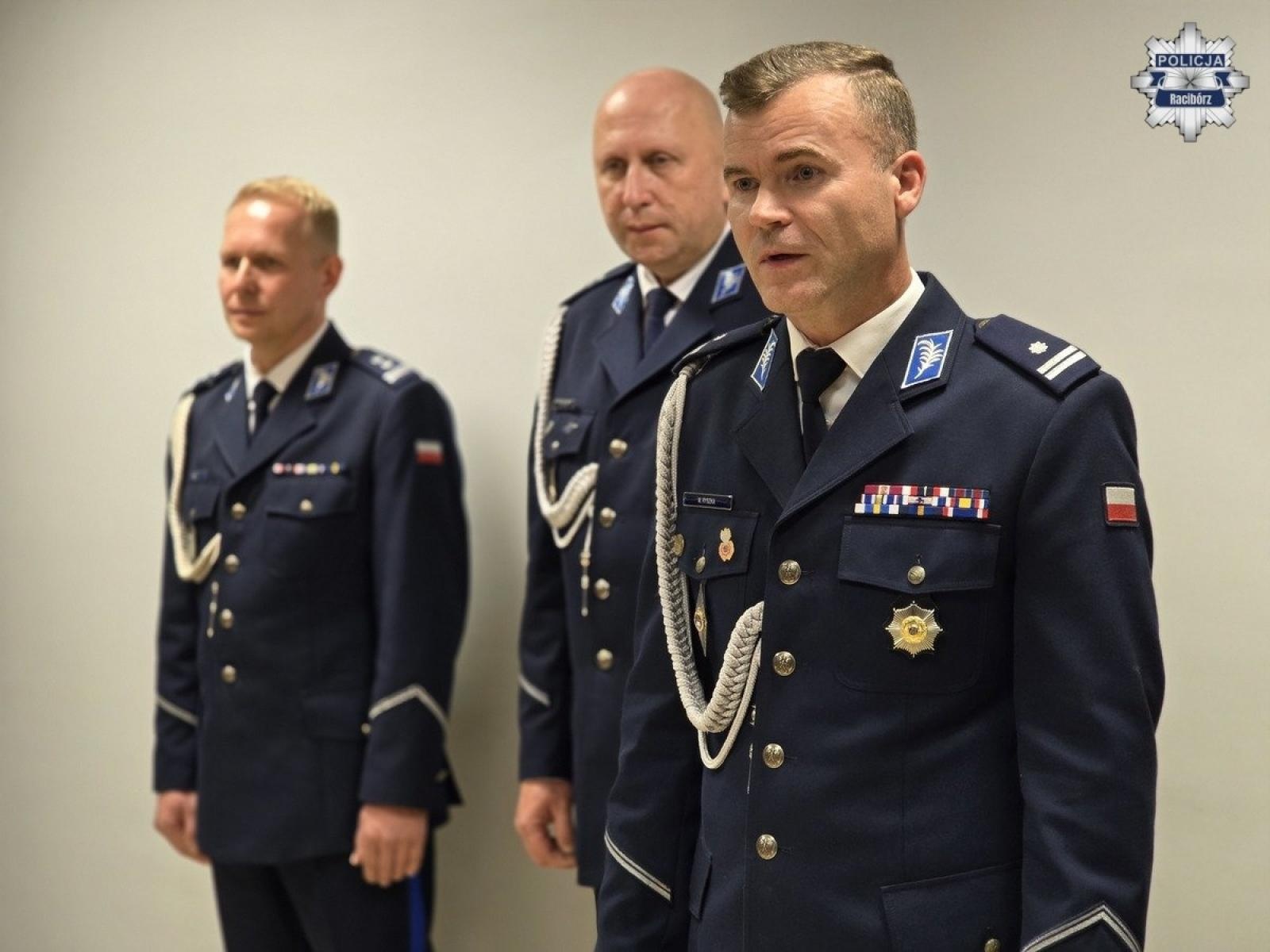 Zdjęcie w galerii na portalu naszraciborz.pl: Raciborska policja ma nowego komendanta wiadomości z regionu