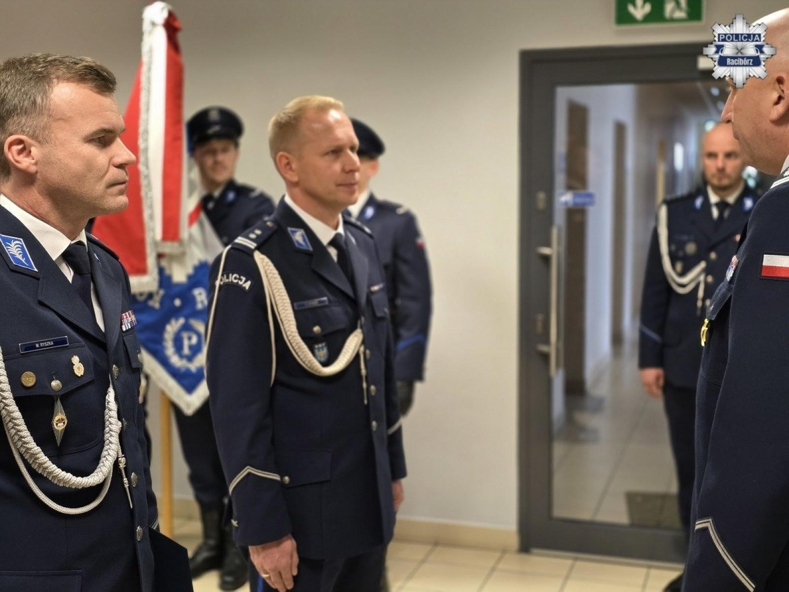Zdjęcie w galerii na portalu naszraciborz.pl: Raciborska policja ma nowego komendanta wiadomości z regionu