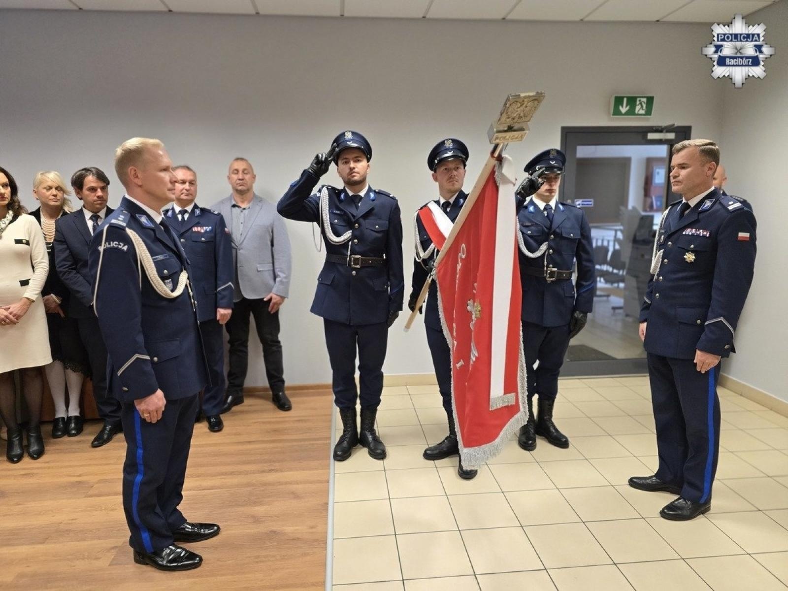 Zdjęcie w galerii na portalu naszraciborz.pl: Raciborska policja ma nowego komendanta wiadomości z regionu