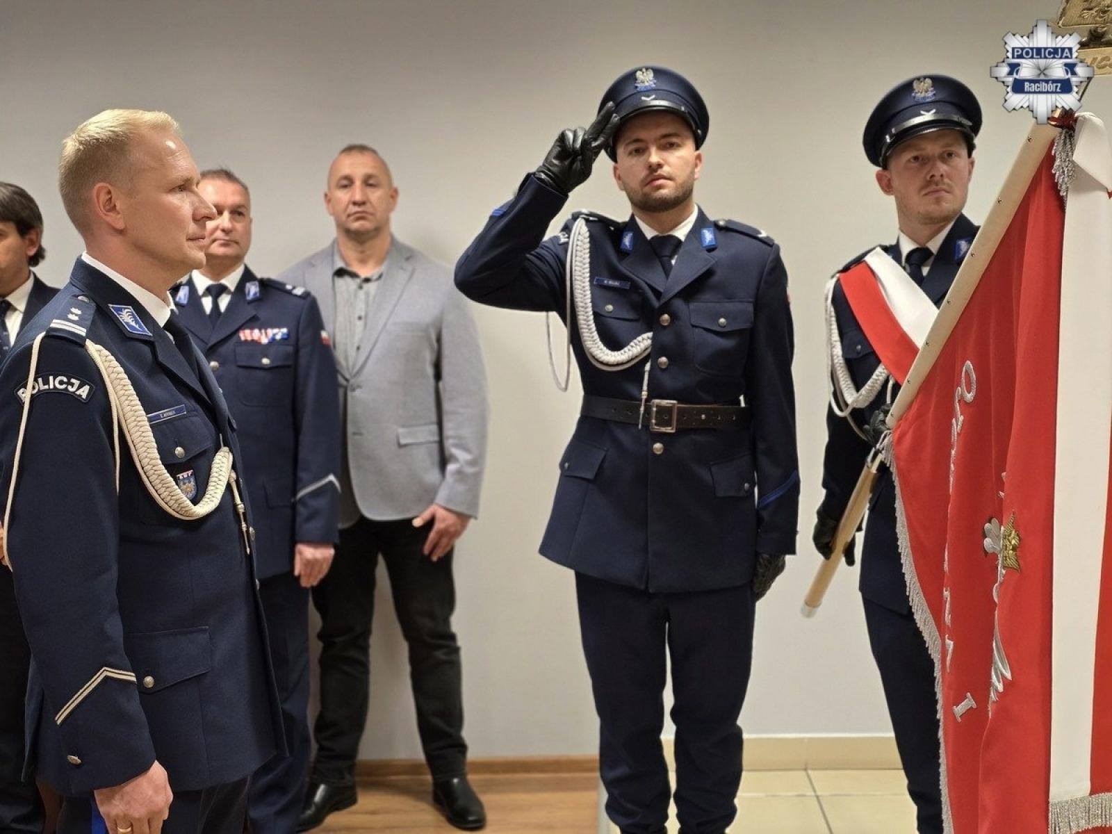 Zdjęcie w galerii na portalu naszraciborz.pl: Raciborska policja ma nowego komendanta wiadomości z regionu
