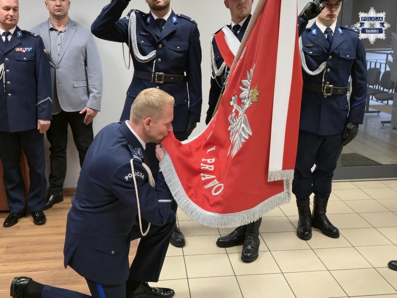 Zdjęcie w galerii na portalu naszraciborz.pl: Raciborska policja ma nowego komendanta wiadomości z regionu