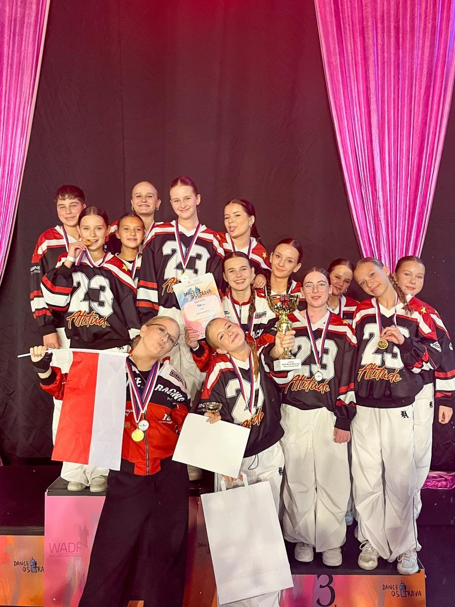 Zdjęcie w galerii na portalu naszraciborz.pl: Zespół Taneczny SKAZA Mistrzem Pucharu Świata i Mistrzem Europy WADF! wiadomości z regionu