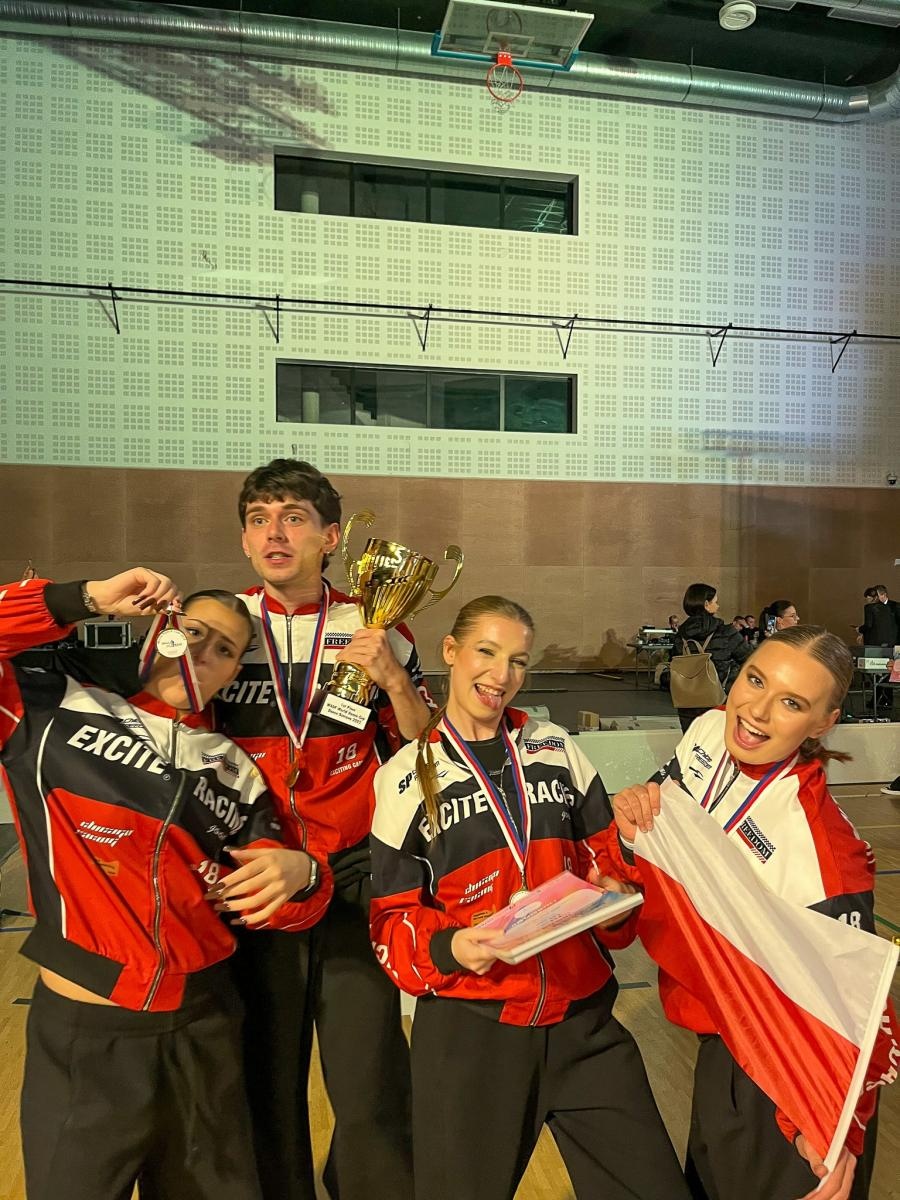 Zdjęcie w galerii na portalu naszraciborz.pl: Zespół Taneczny SKAZA Mistrzem Pucharu Świata i Mistrzem Europy WADF! wiadomości z regionu