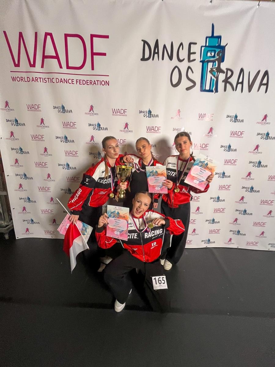 Zdjęcie w galerii na portalu naszraciborz.pl: Zespół Taneczny SKAZA Mistrzem Pucharu Świata i Mistrzem Europy WADF! wiadomości z regionu