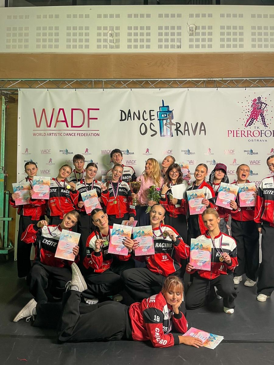 Zdjęcie w galerii na portalu naszraciborz.pl: Zespół Taneczny SKAZA Mistrzem Pucharu Świata i Mistrzem Europy WADF! wiadomości z regionu