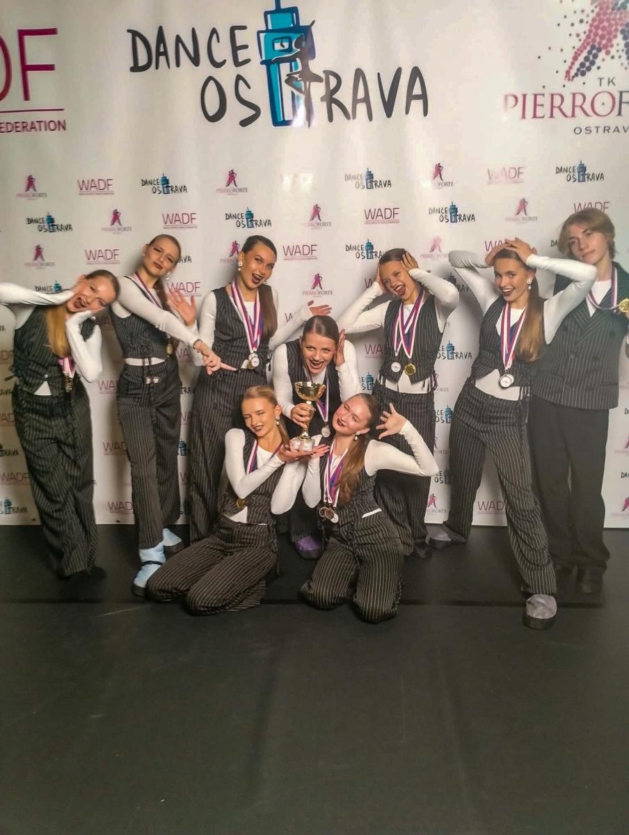 Zdjęcie w galerii na portalu naszraciborz.pl: Zespół Taneczny SKAZA Mistrzem Pucharu Świata i Mistrzem Europy WADF! wiadomości z regionu