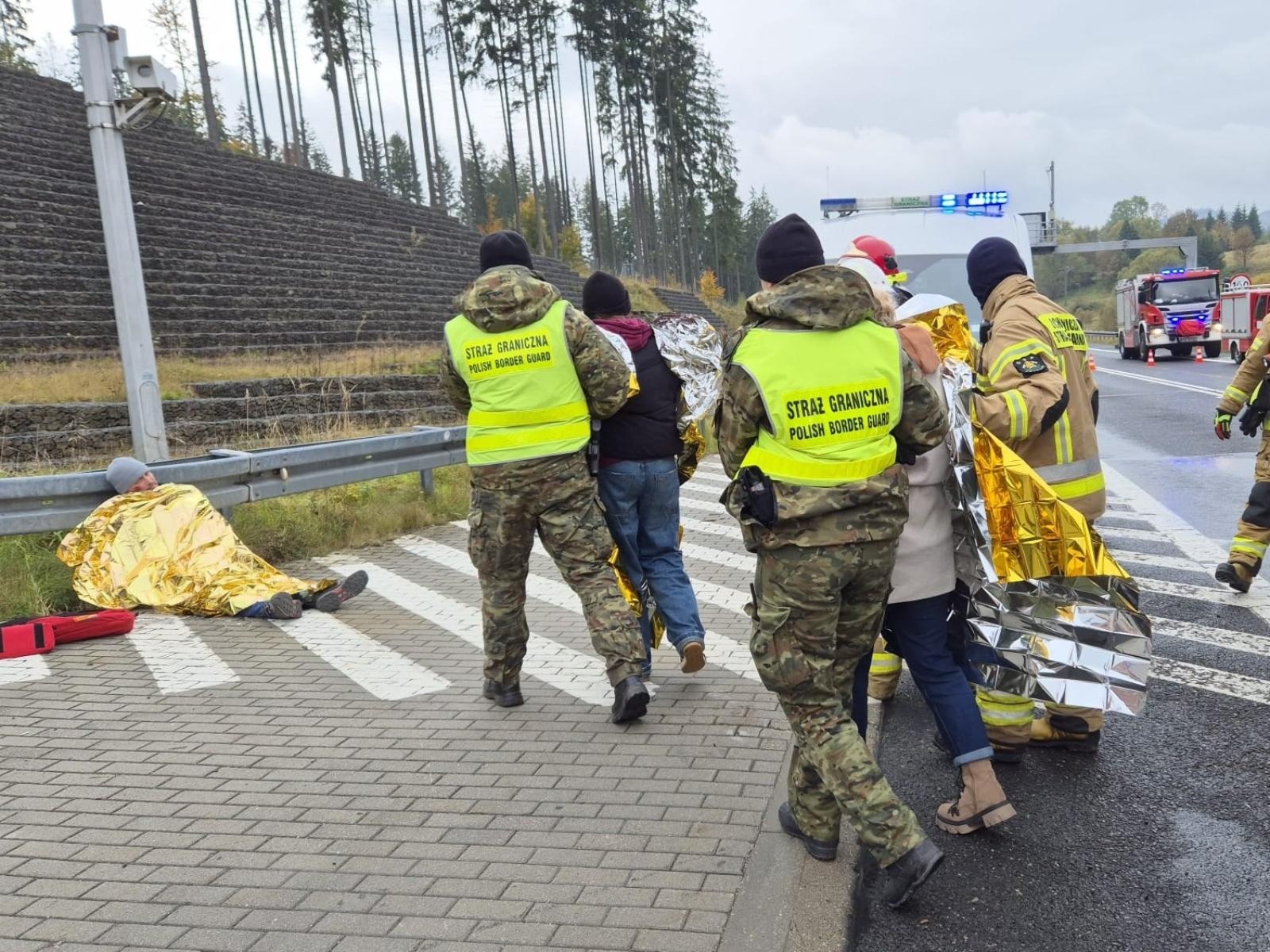 Zdjęcie w galerii na portalu naszraciborz.pl: Ćwiczenia Tunele Drogowe 2025 – Zwardoń (Laliki), tunel Emilia wiadomości z regionu