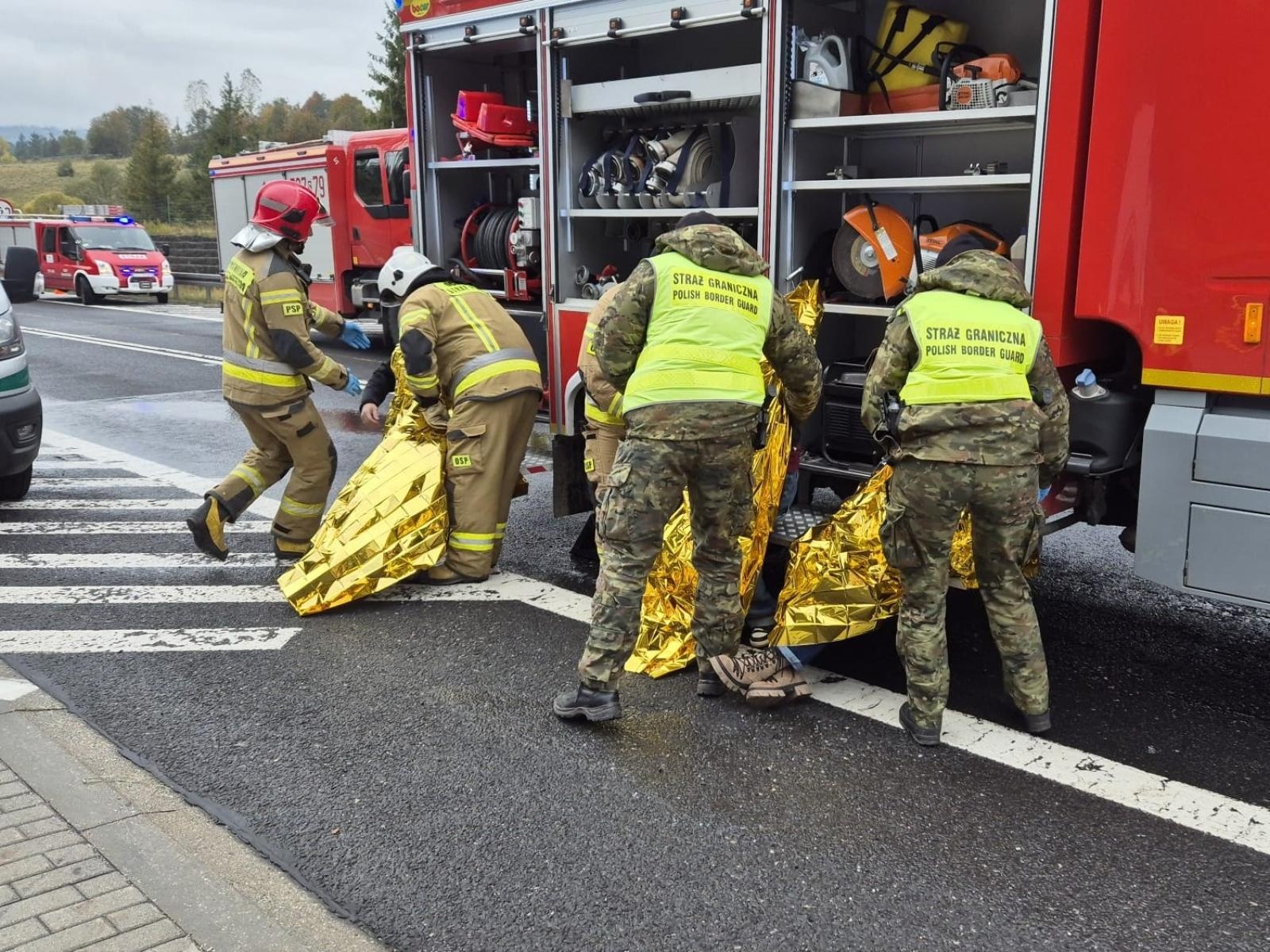Zdjęcie w galerii na portalu naszraciborz.pl: Ćwiczenia Tunele Drogowe 2025 – Zwardoń (Laliki), tunel Emilia wiadomości z regionu