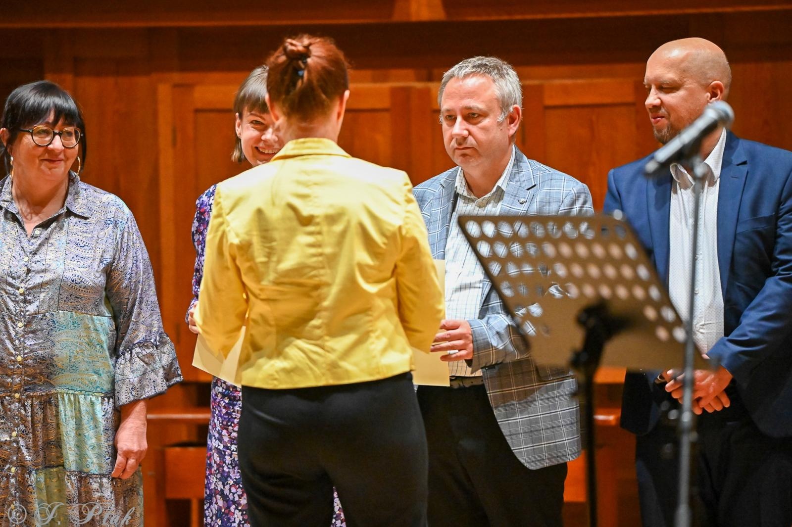 Zdjęcie w galerii na portalu naszraciborz.pl: Muzyczny hołd dla nauczycieli w raciborskiej szkole muzycznej wiadomości z regionu