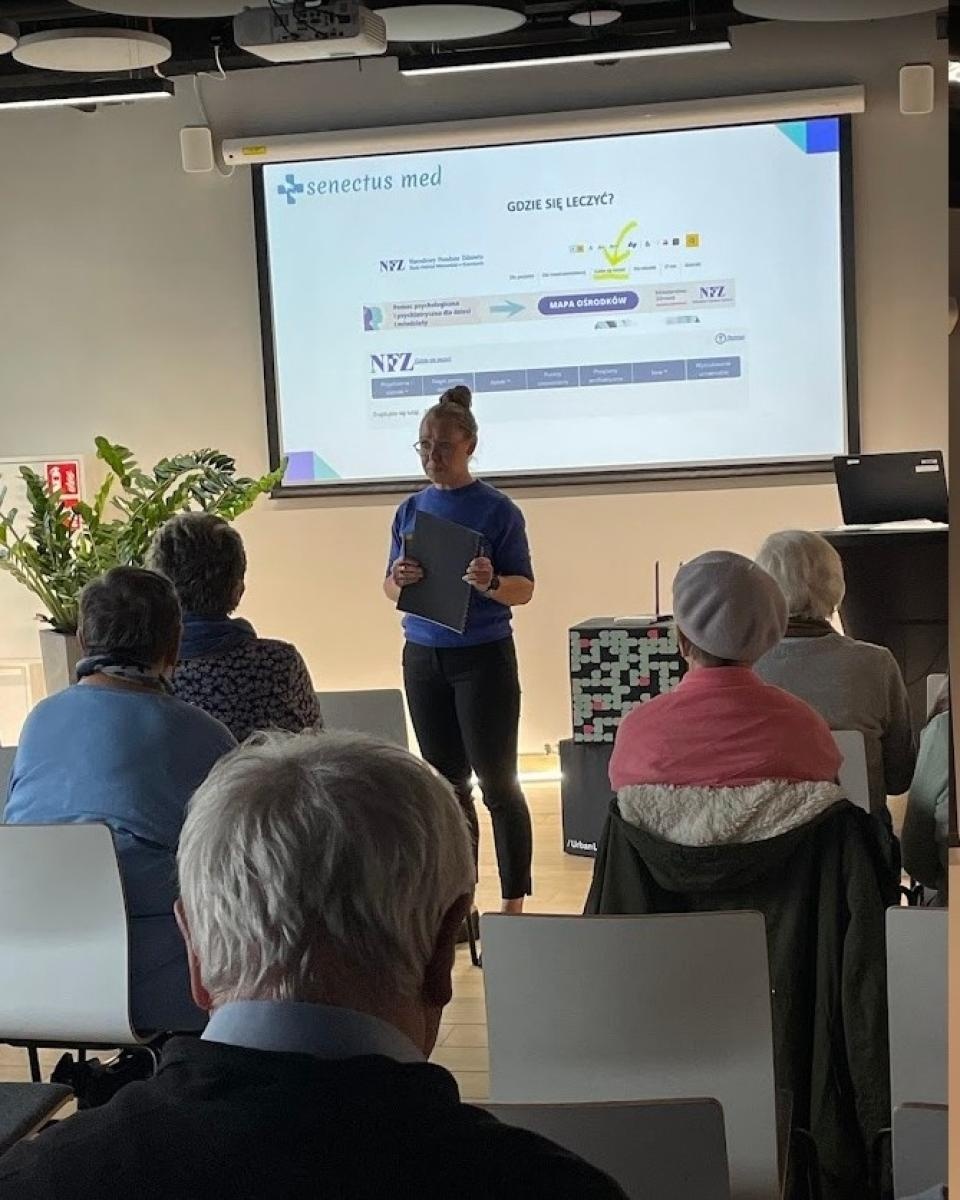 Zdjęcie w galerii na portalu naszraciborz.pl: Laboratorium Seniora w Urban Labie – przestrzeń wiedzy, wsparcia i inspiracji dla raciborskich seniorów wiadomości z regionu