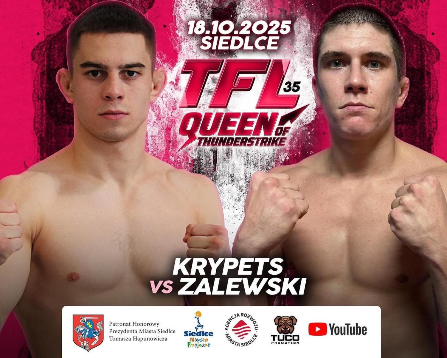 Zdjęcie w galerii na portalu naszraciborz.pl: Zawodnik Łamatora Racibórz zadebiutuje na gali Thunderstrike Fight League 35 wiadomości z regionu