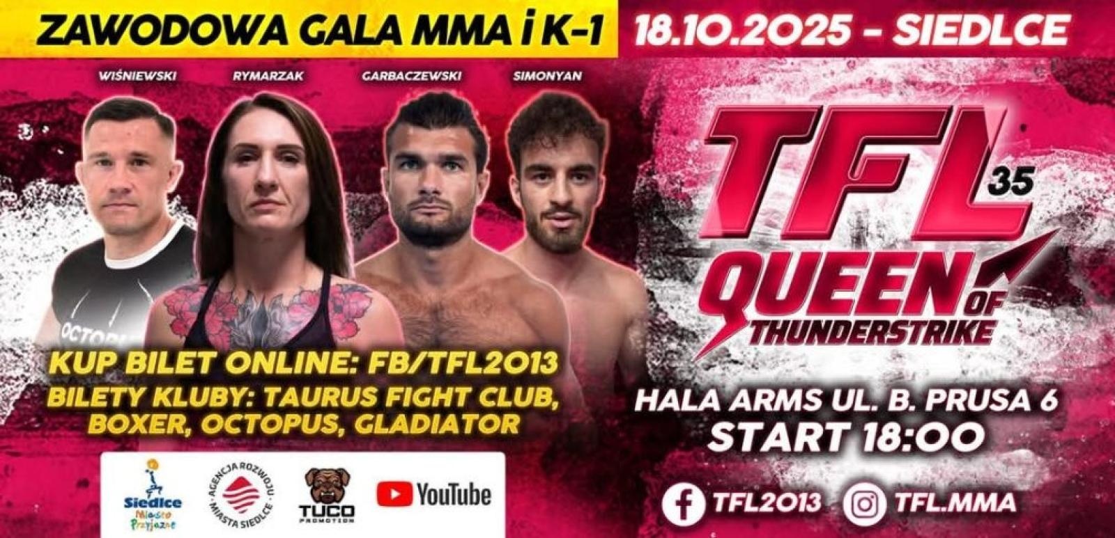 Zdjęcie w galerii na portalu naszraciborz.pl: Zawodnik Łamatora Racibórz zadebiutuje na gali Thunderstrike Fight League 35 wiadomości z regionu