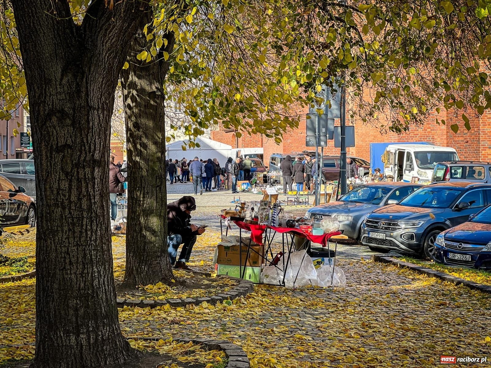 Zdjęcie w galerii na portalu naszraciborz.pl: Raciborski targ staroci z nowymi zasadami. Sprzedający zaskoczeni wiadomości z regionu