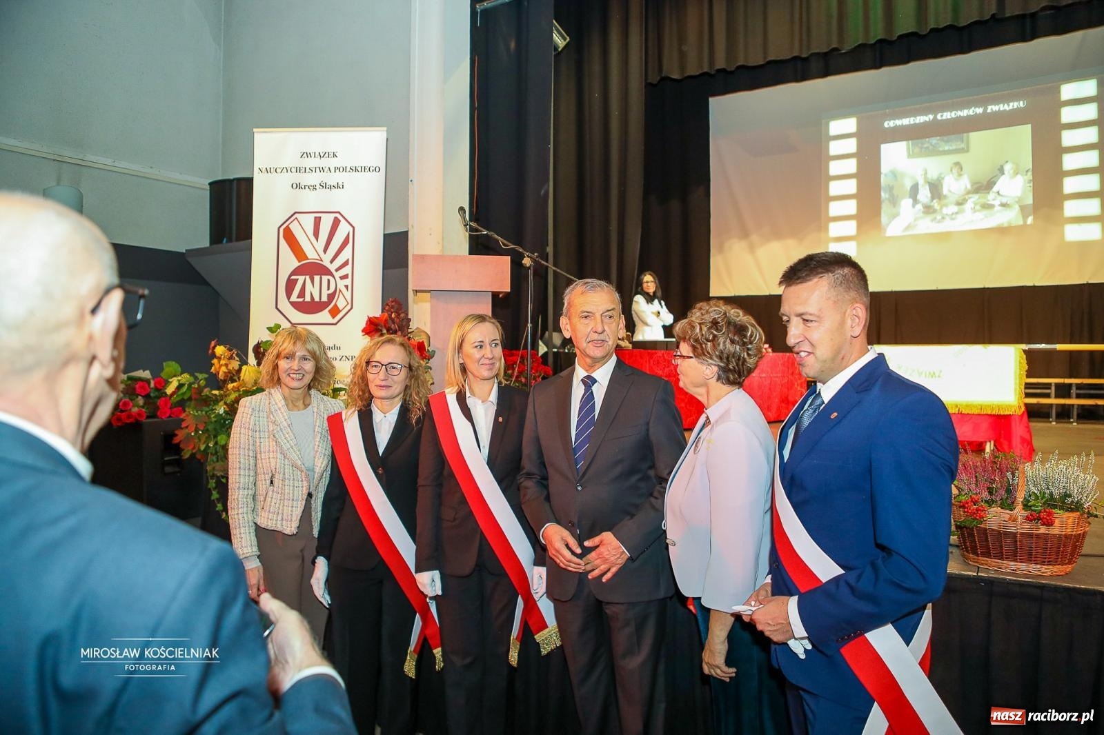 Zdjęcie w galerii na portalu naszraciborz.pl: 120 lat ZNP i 80 lat działalności w Raciborzu. Uroczysty Dzień Związkowca w Strzesze [FOTO] wiadomości z regionu