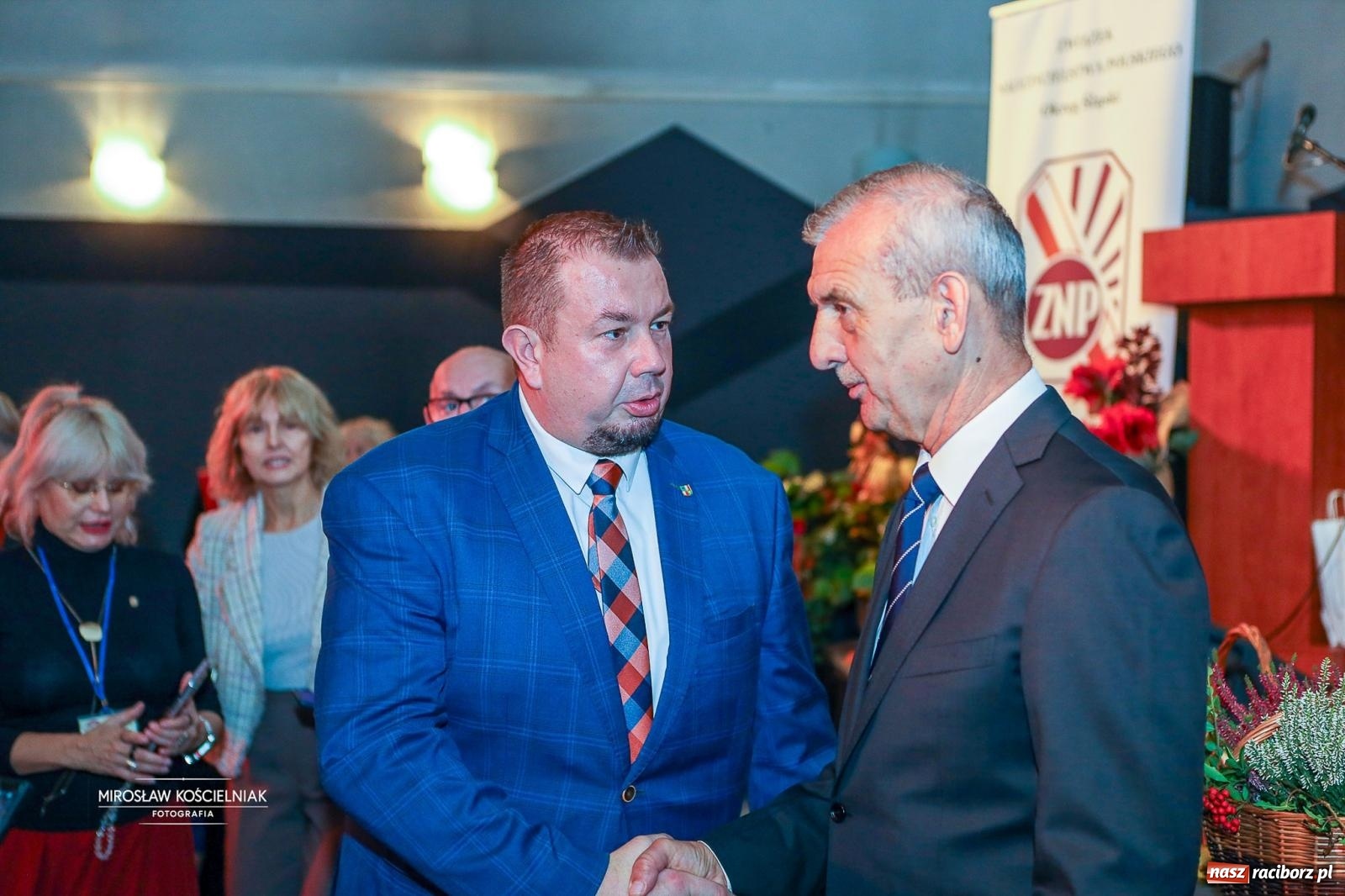 Zdjęcie w galerii na portalu naszraciborz.pl: 120 lat ZNP i 80 lat działalności w Raciborzu. Uroczysty Dzień Związkowca w Strzesze [FOTO] wiadomości z regionu