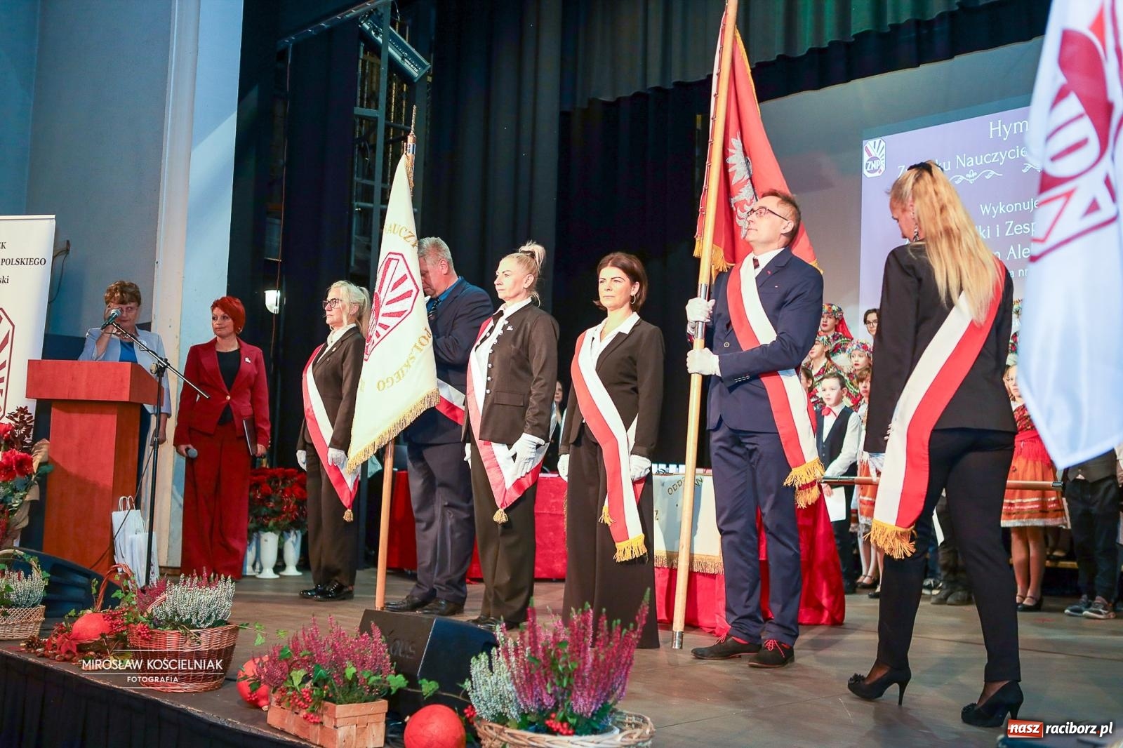 Zdjęcie w galerii na portalu naszraciborz.pl: 120 lat ZNP i 80 lat działalności w Raciborzu. Uroczysty Dzień Związkowca w Strzesze [FOTO] wiadomości z regionu