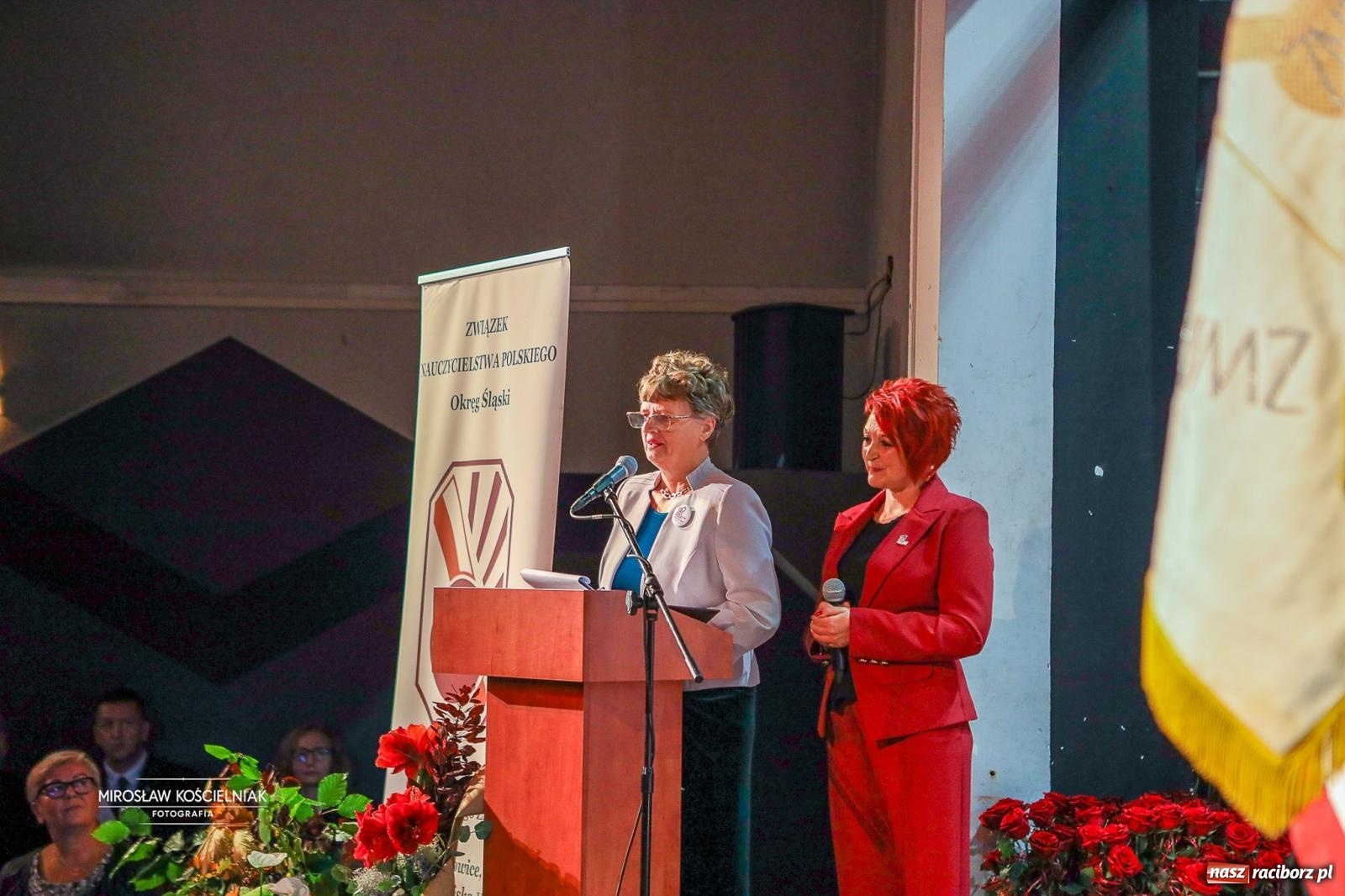 Zdjęcie w galerii na portalu naszraciborz.pl: 120 lat ZNP i 80 lat działalności w Raciborzu. Uroczysty Dzień Związkowca w Strzesze [FOTO] wiadomości z regionu