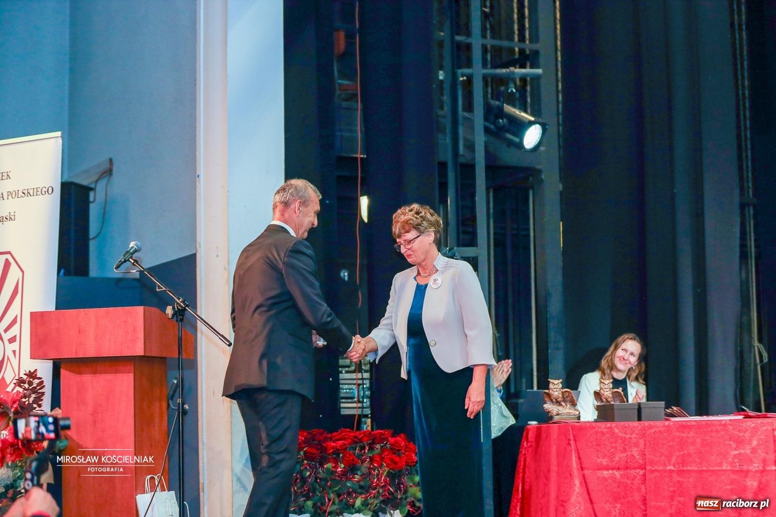 Zdjęcie w galerii na portalu naszraciborz.pl: 120 lat ZNP i 80 lat działalności w Raciborzu. Uroczysty Dzień Związkowca w Strzesze [FOTO] wiadomości z regionu
