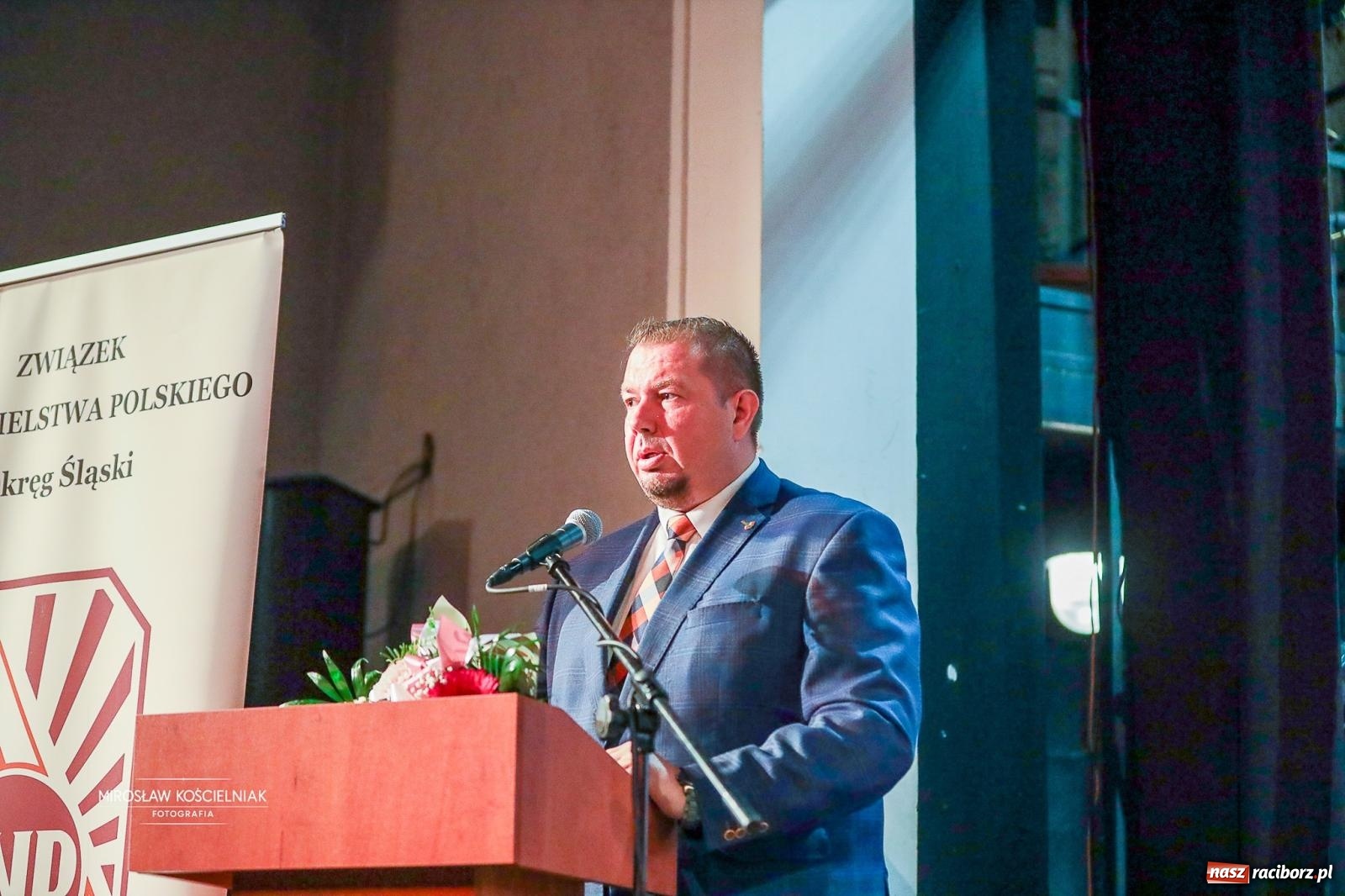 Zdjęcie w galerii na portalu naszraciborz.pl: 120 lat ZNP i 80 lat działalności w Raciborzu. Uroczysty Dzień Związkowca w Strzesze [FOTO] wiadomości z regionu