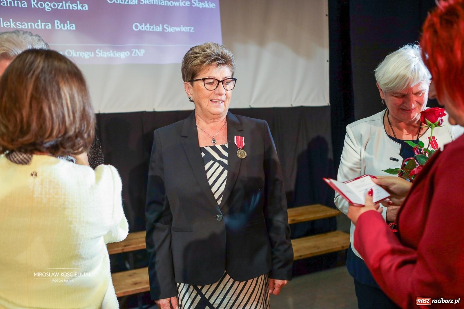 Zdjęcie w galerii na portalu naszraciborz.pl: 120 lat ZNP i 80 lat działalności w Raciborzu. Uroczysty Dzień Związkowca w Strzesze [FOTO] wiadomości z regionu