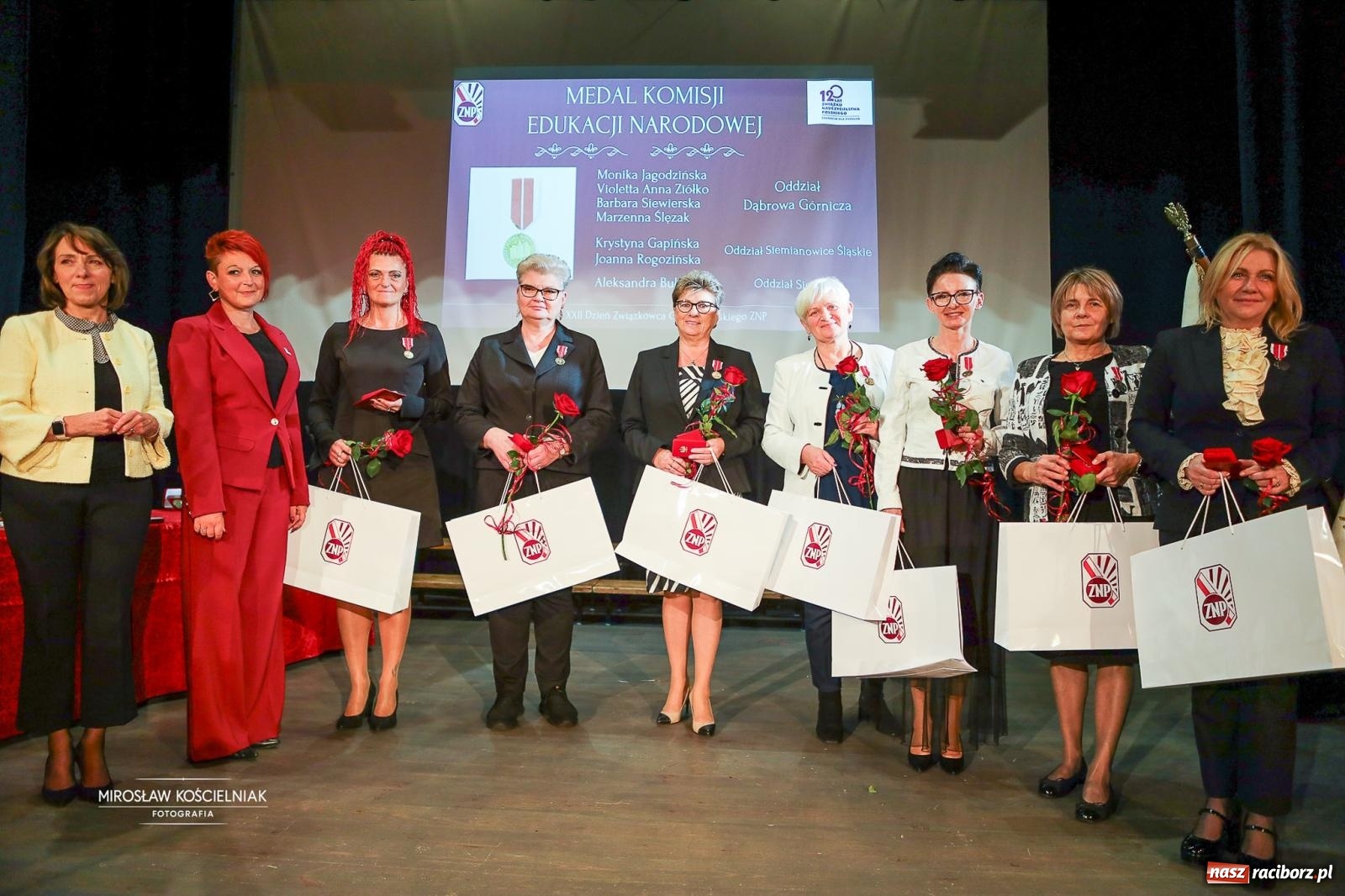 Zdjęcie w galerii na portalu naszraciborz.pl: 120 lat ZNP i 80 lat działalności w Raciborzu. Uroczysty Dzień Związkowca w Strzesze [FOTO] wiadomości z regionu