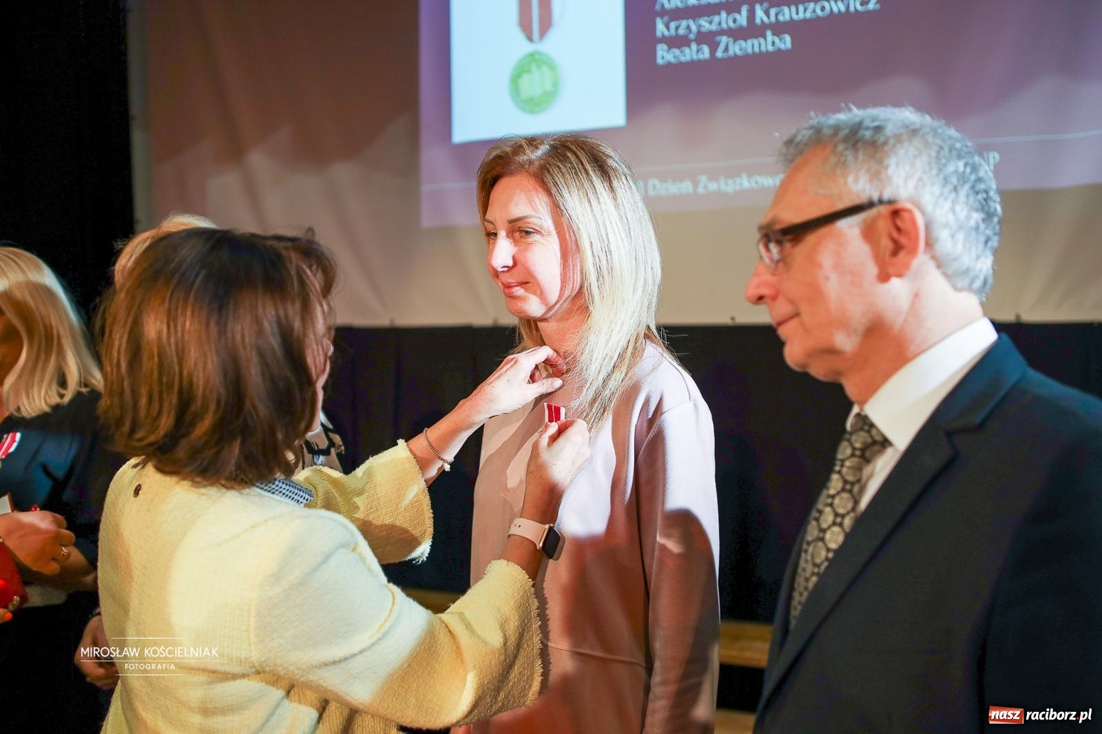 Zdjęcie w galerii na portalu naszraciborz.pl: 120 lat ZNP i 80 lat działalności w Raciborzu. Uroczysty Dzień Związkowca w Strzesze [FOTO] wiadomości z regionu