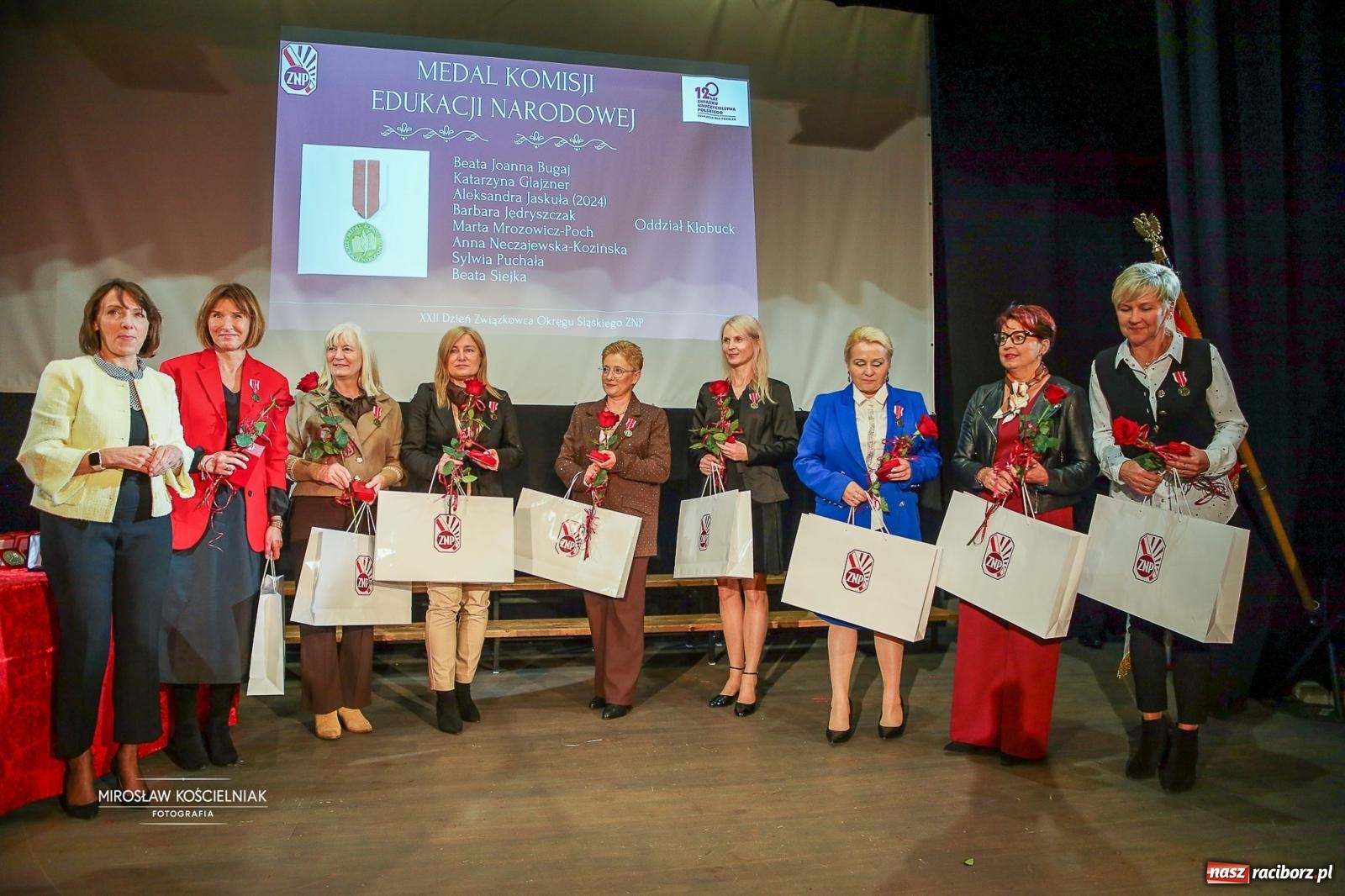Zdjęcie w galerii na portalu naszraciborz.pl: 120 lat ZNP i 80 lat działalności w Raciborzu. Uroczysty Dzień Związkowca w Strzesze [FOTO] wiadomości z regionu