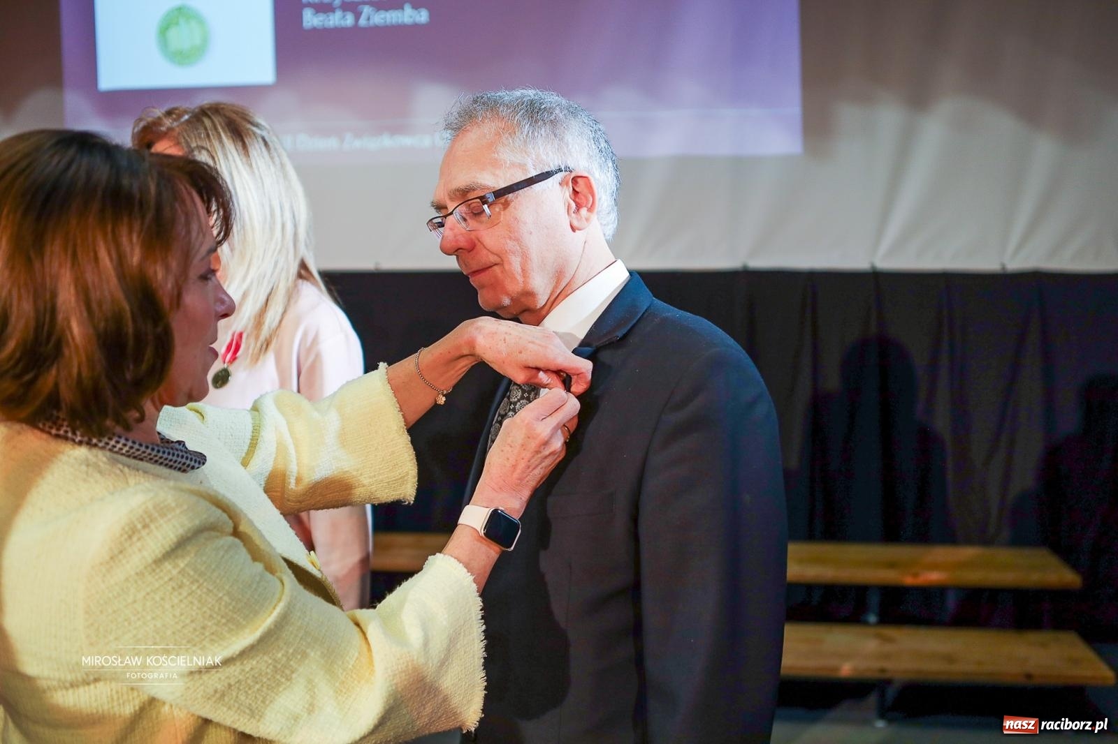 Zdjęcie w galerii na portalu naszraciborz.pl: 120 lat ZNP i 80 lat działalności w Raciborzu. Uroczysty Dzień Związkowca w Strzesze [FOTO] wiadomości z regionu