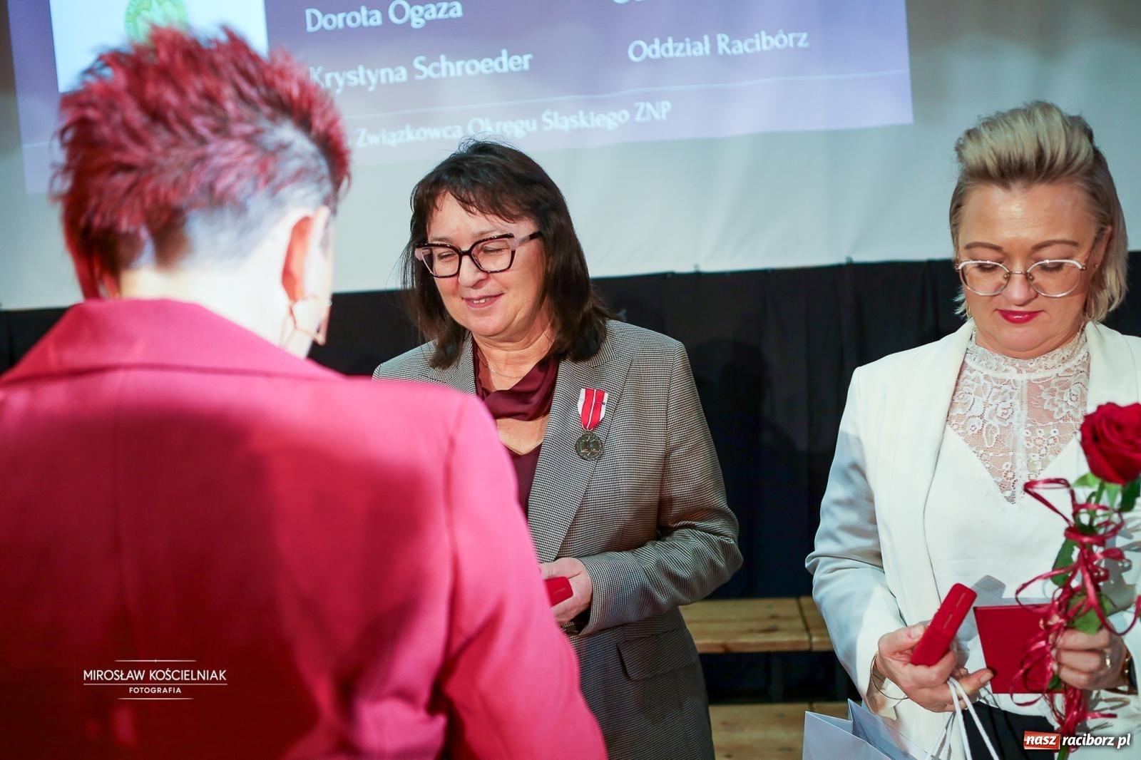 Zdjęcie w galerii na portalu naszraciborz.pl: 120 lat ZNP i 80 lat działalności w Raciborzu. Uroczysty Dzień Związkowca w Strzesze [FOTO] wiadomości z regionu