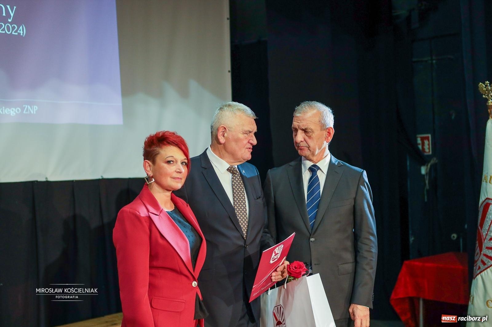 Zdjęcie w galerii na portalu naszraciborz.pl: 120 lat ZNP i 80 lat działalności w Raciborzu. Uroczysty Dzień Związkowca w Strzesze [FOTO] wiadomości z regionu