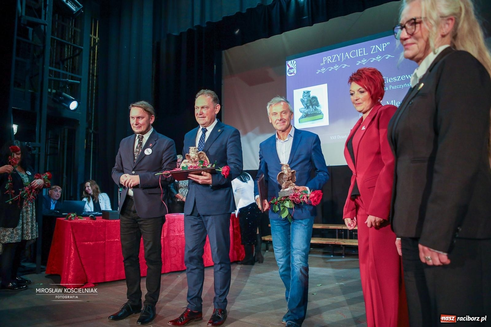 Zdjęcie w galerii na portalu naszraciborz.pl: 120 lat ZNP i 80 lat działalności w Raciborzu. Uroczysty Dzień Związkowca w Strzesze [FOTO] wiadomości z regionu