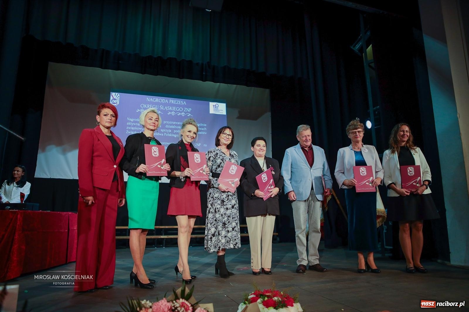 Zdjęcie w galerii na portalu naszraciborz.pl: 120 lat ZNP i 80 lat działalności w Raciborzu. Uroczysty Dzień Związkowca w Strzesze [FOTO] wiadomości z regionu