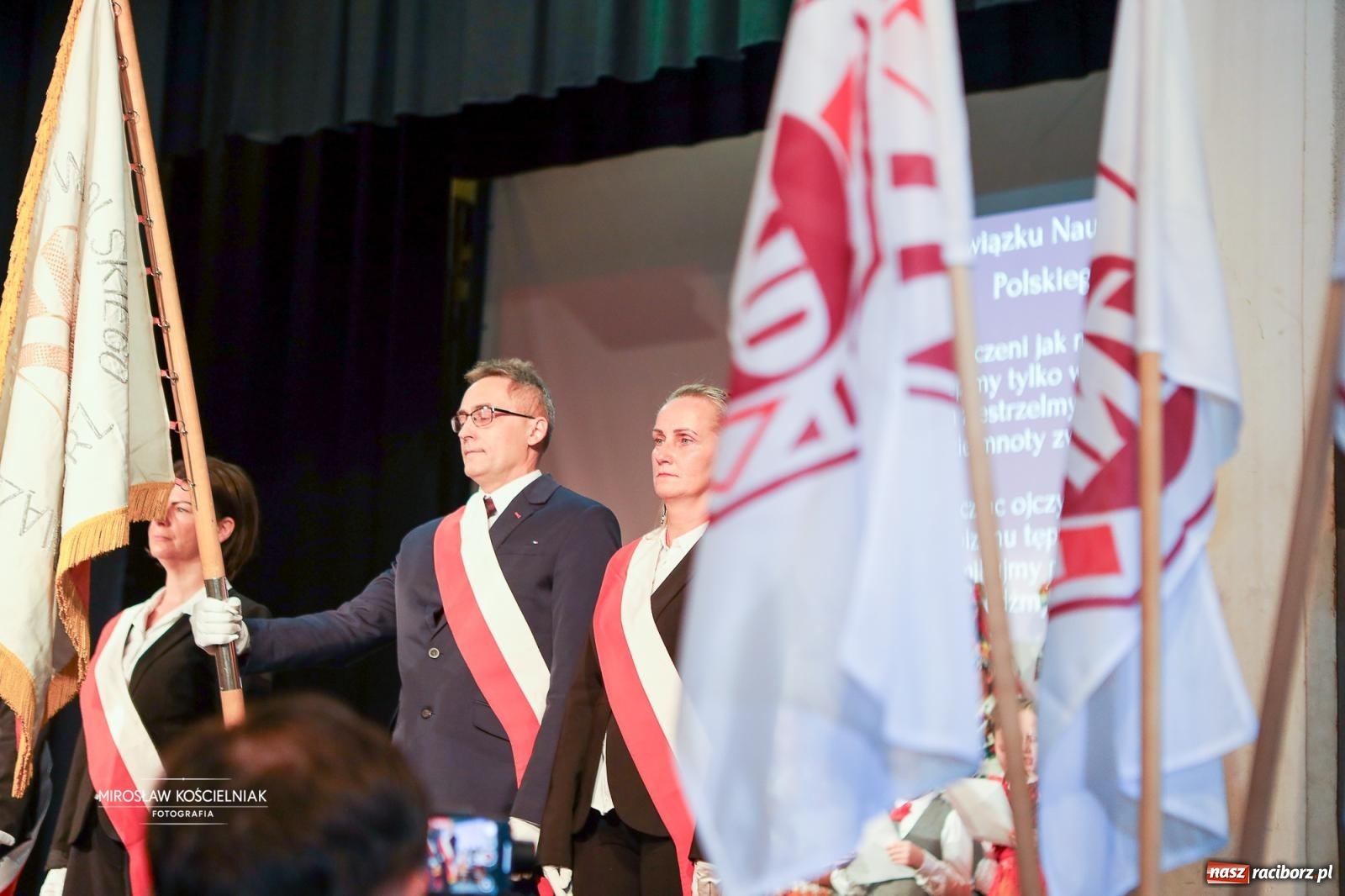 Zdjęcie w galerii na portalu naszraciborz.pl: 120 lat ZNP i 80 lat działalności w Raciborzu. Uroczysty Dzień Związkowca w Strzesze [FOTO] wiadomości z regionu