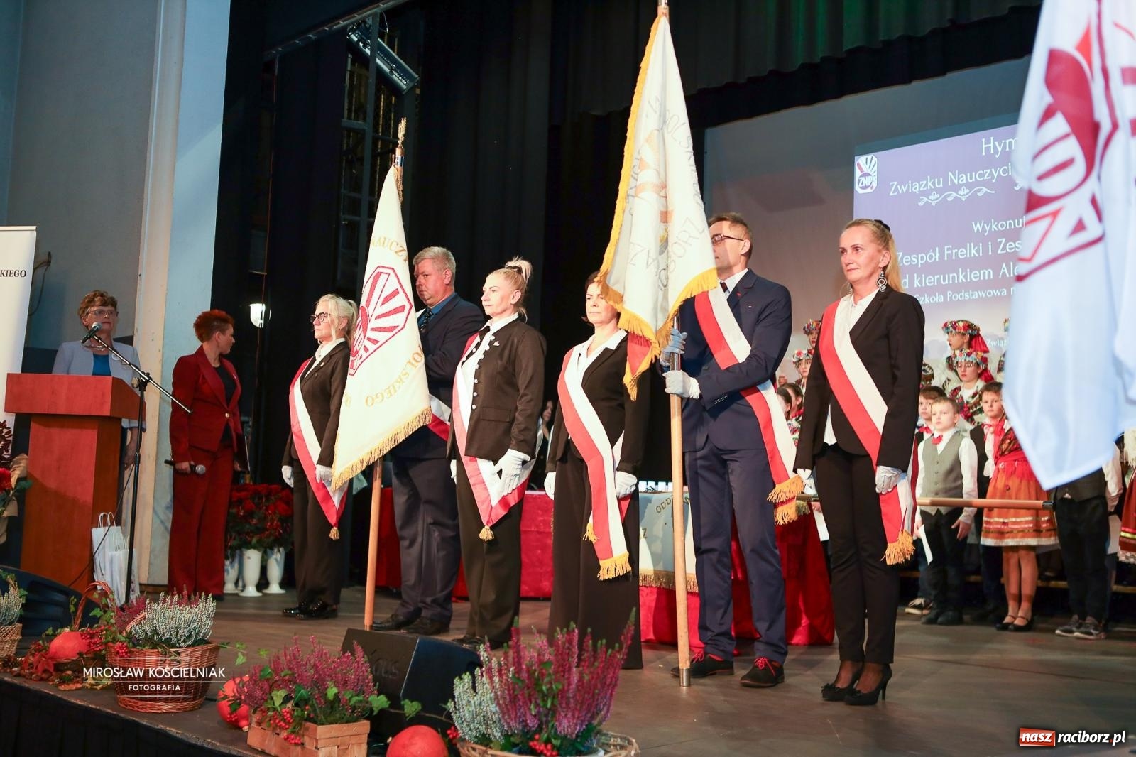 Zdjęcie w galerii na portalu naszraciborz.pl: 120 lat ZNP i 80 lat działalności w Raciborzu. Uroczysty Dzień Związkowca w Strzesze [FOTO] wiadomości z regionu