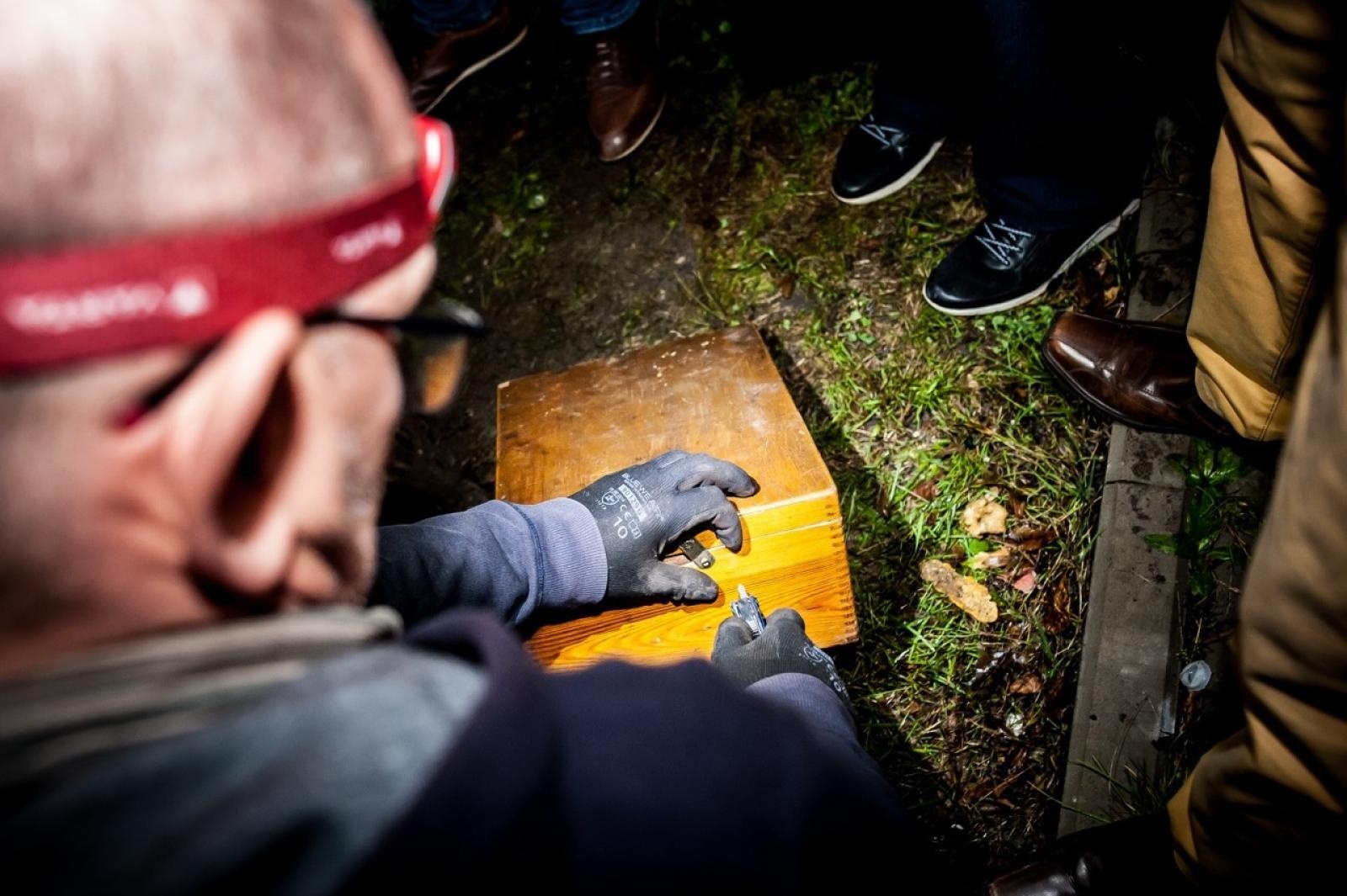 Zdjęcie w galerii na portalu naszraciborz.pl: Na tropie raciborskich masonów. Historyczny wieczór w raciborskim ośrodku dla niesłyszących [FOTO] wiadomości z regionu
